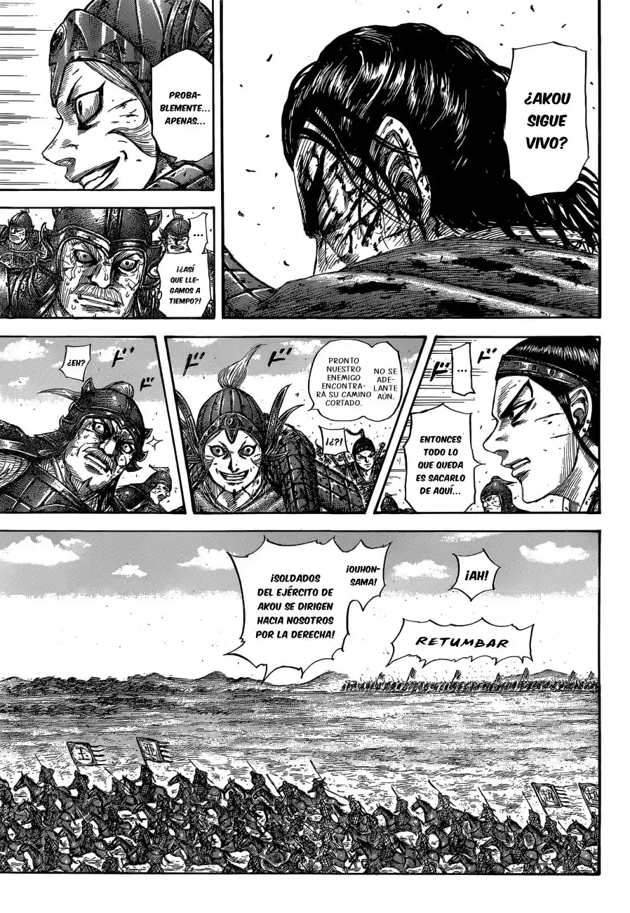 Kingdom Capitulo 560: El espacio de Shin página 9