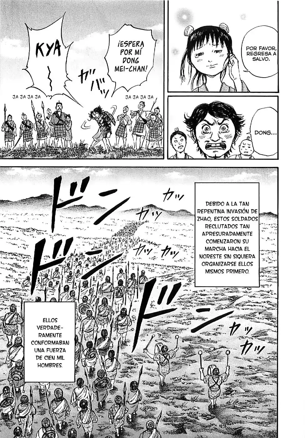 Kingdom Capitulo 110: LA FUERZA DE UN GENERAL página 3