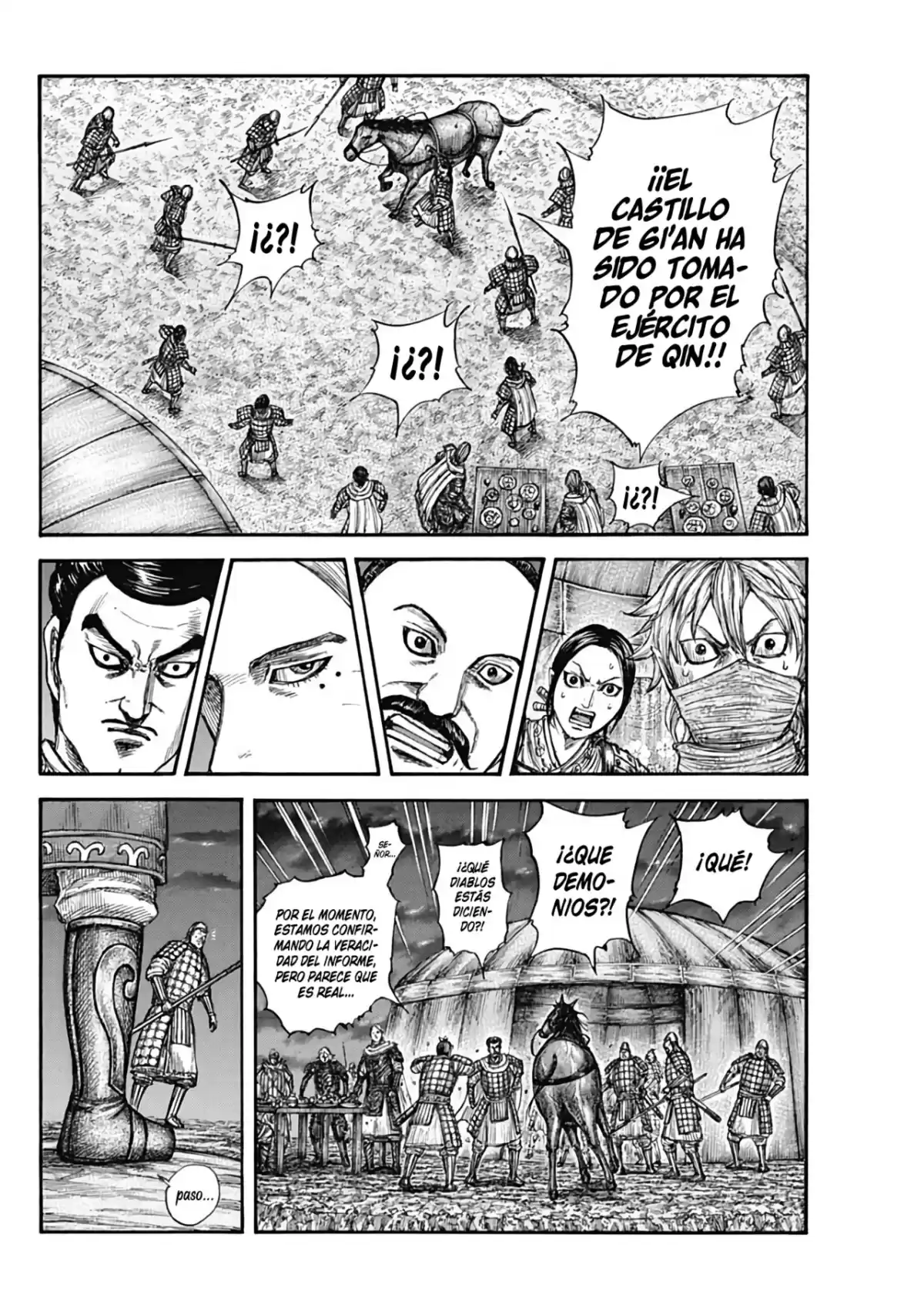 Kingdom Capitulo 736: Un castillo muy importante. página 6