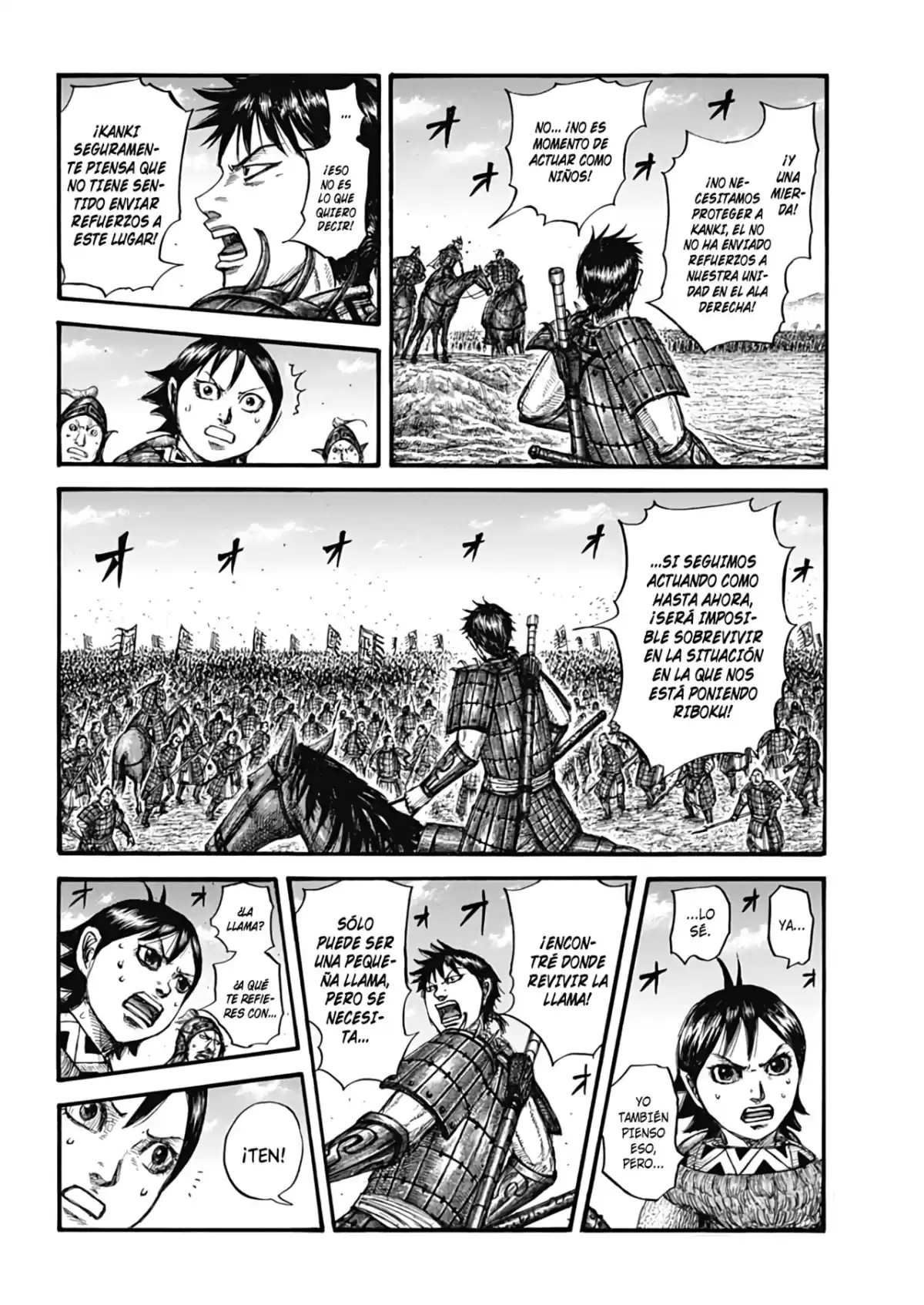 Kingdom Capitulo 717: Un lugar favorable para pelear. página 4