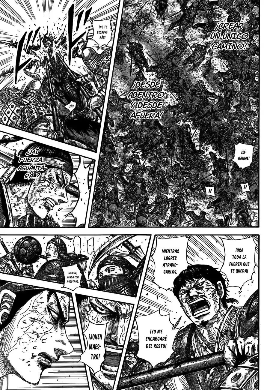 Kingdom Capitulo 585: Raigoku página 18