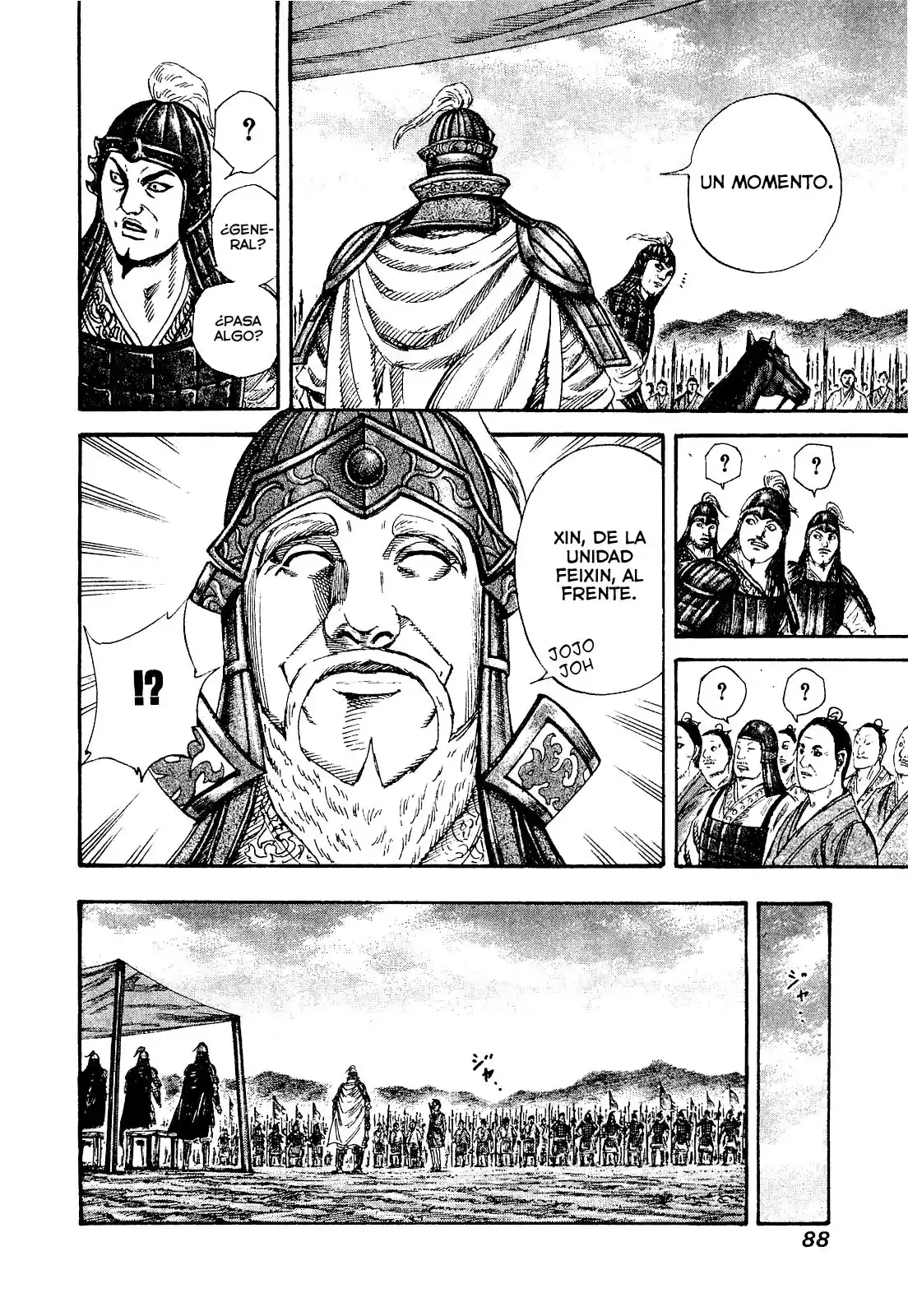 Kingdom Capitulo 200: Comandante de 1000 hombres página 8