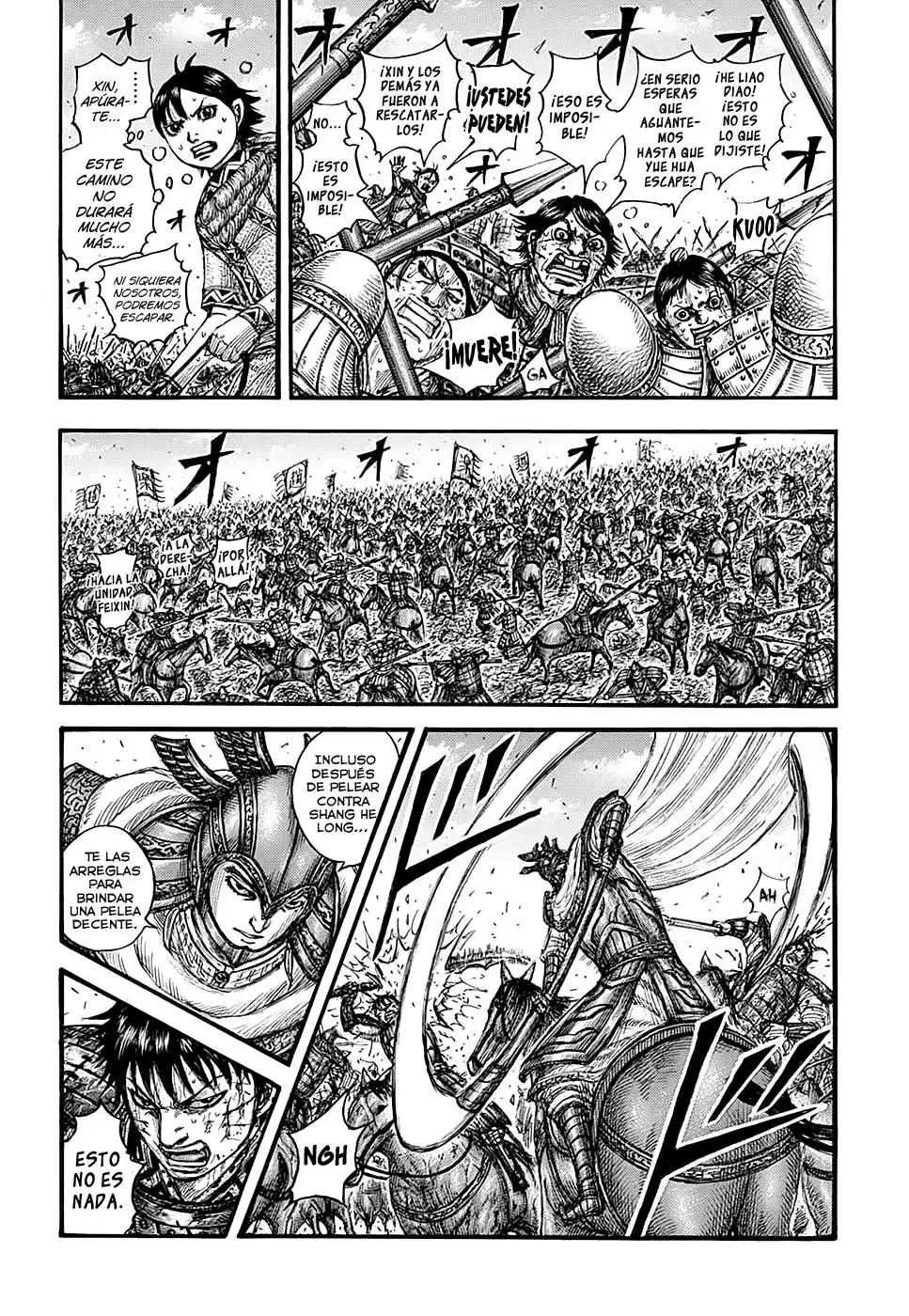 Kingdom Capitulo 723: El camino de la unidad Feixin página 11