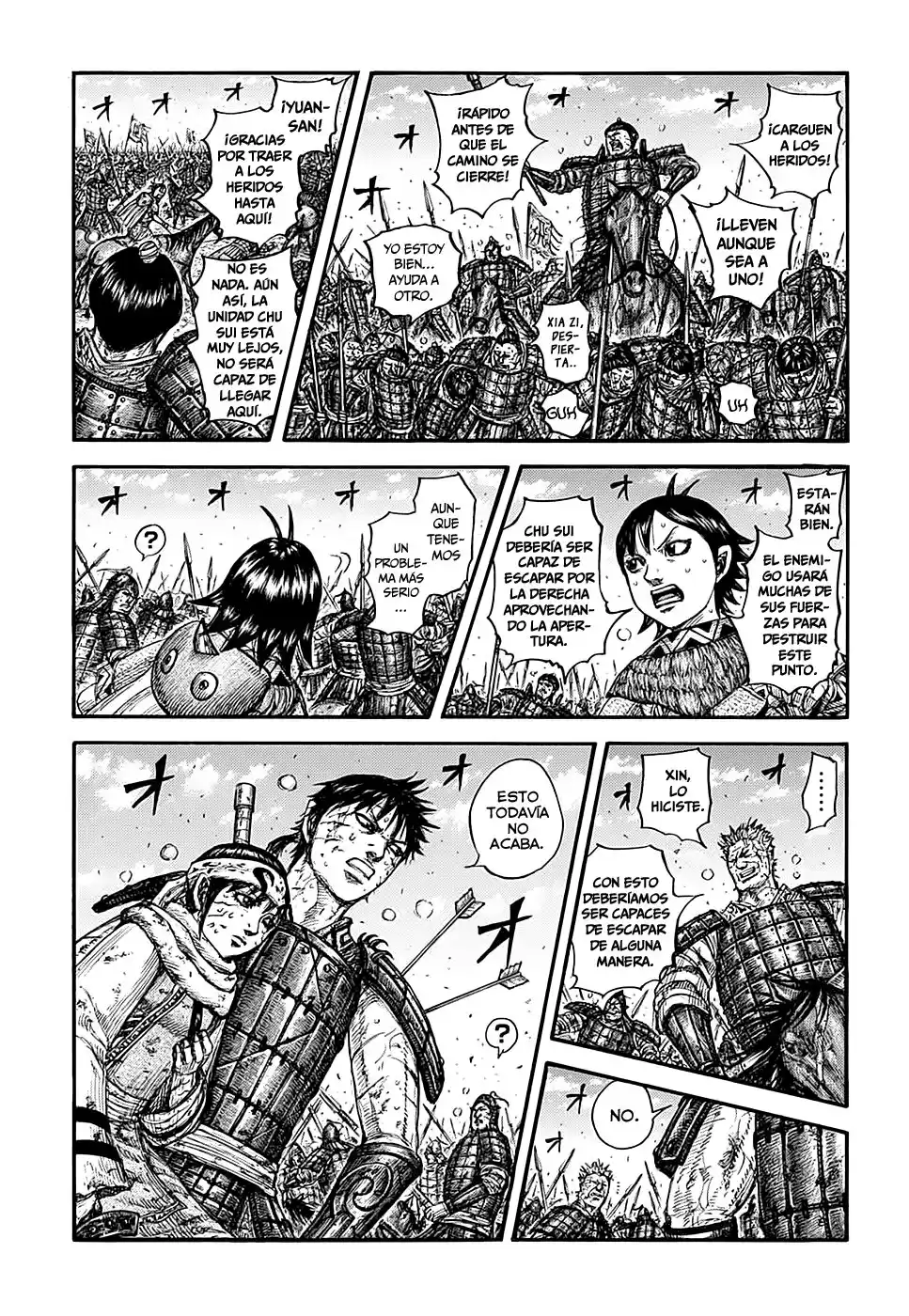 Kingdom Capitulo 723: El camino de la unidad Feixin página 6