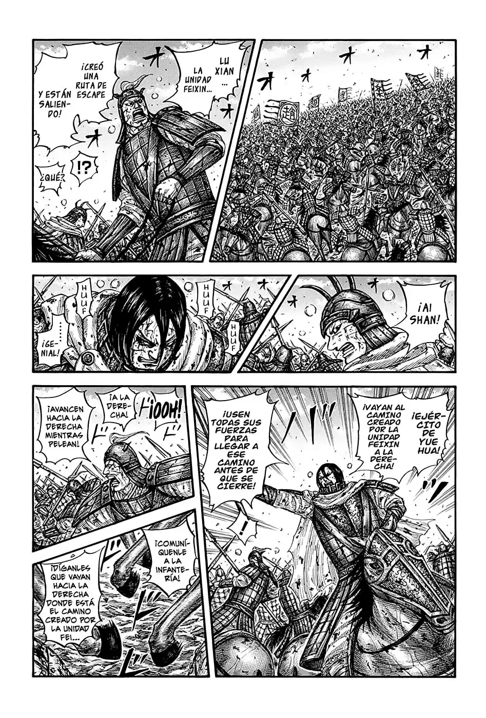 Kingdom Capitulo 723: El camino de la unidad Feixin página 7