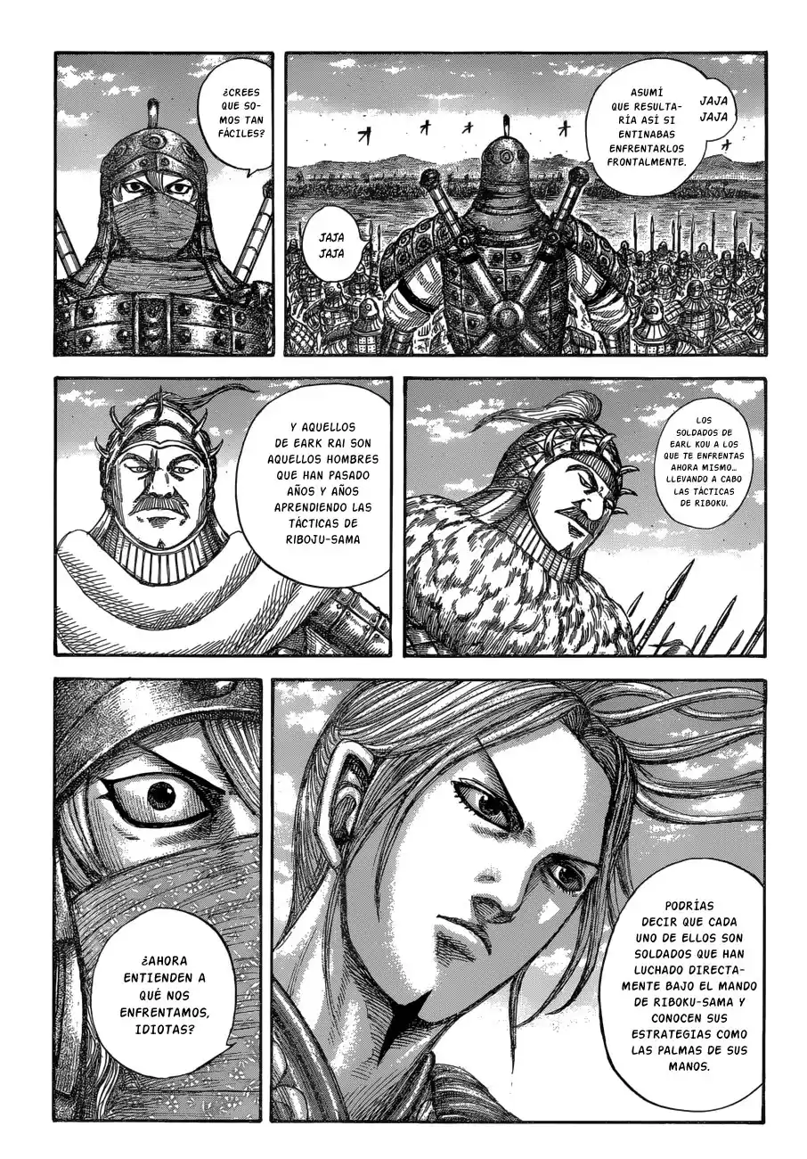 Kingdom Capitulo 604: Las tácticas de Riboku página 16