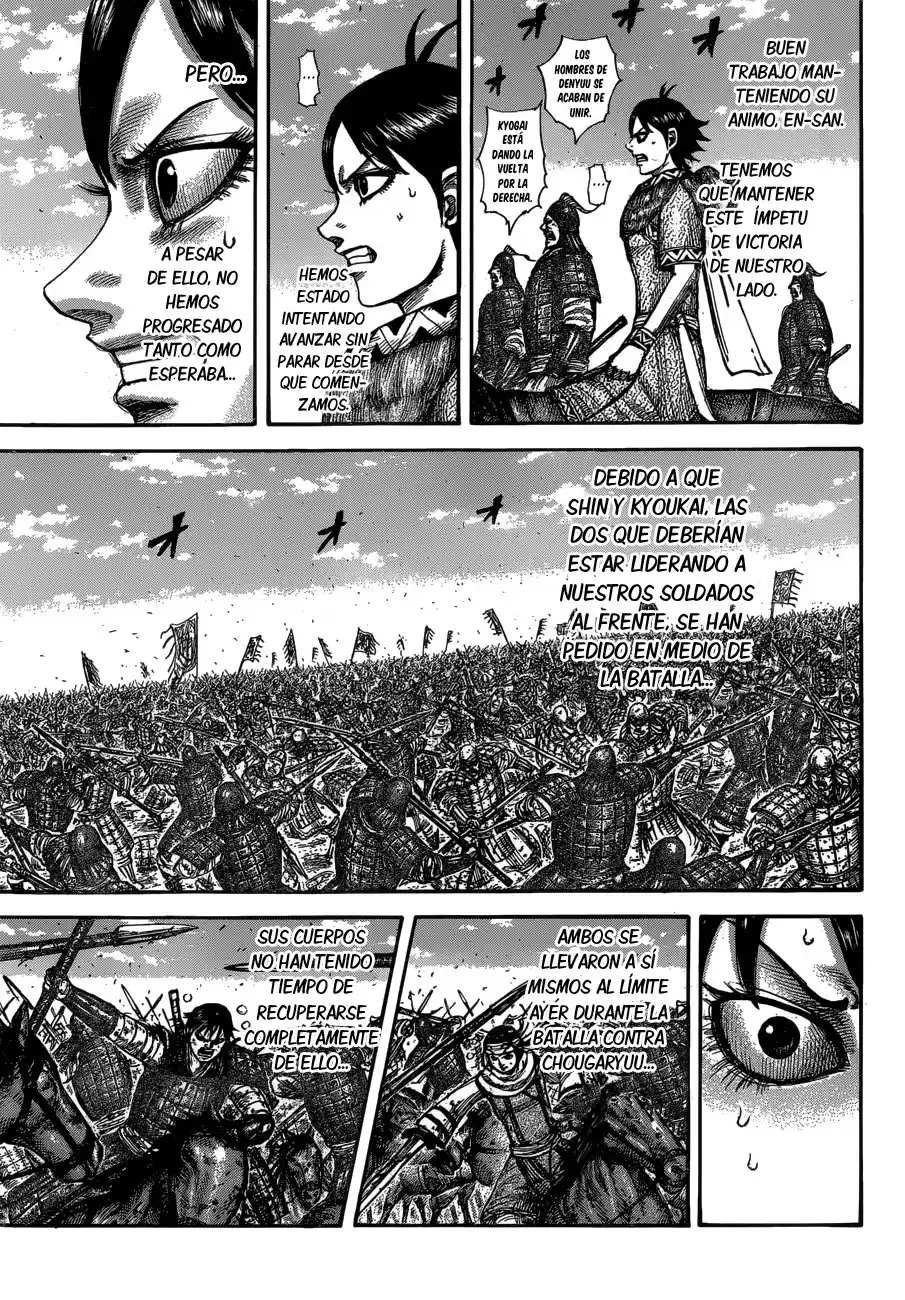 Kingdom Capitulo 604: Las tácticas de Riboku página 6