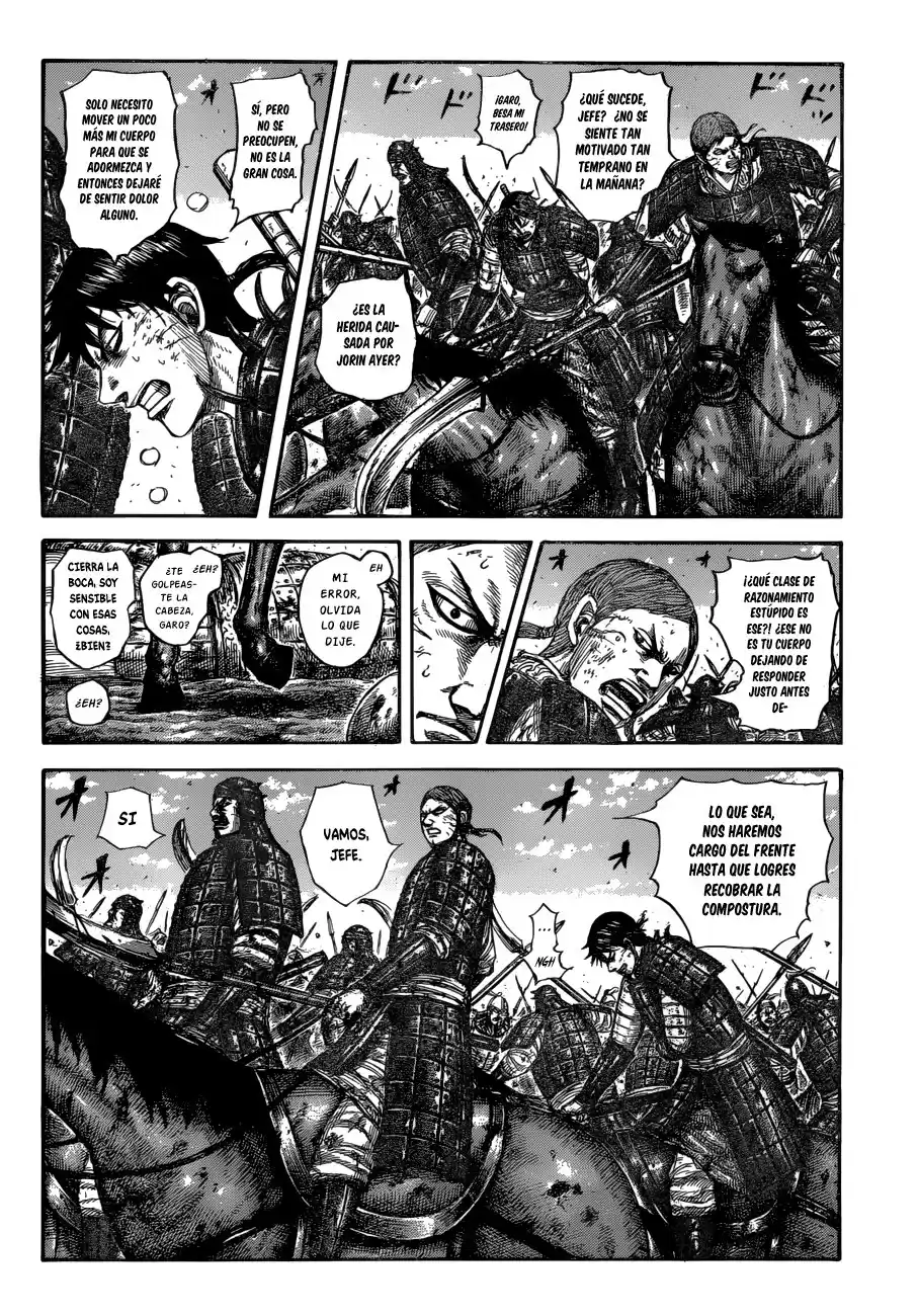 Kingdom Capitulo 604: Las tácticas de Riboku página 7