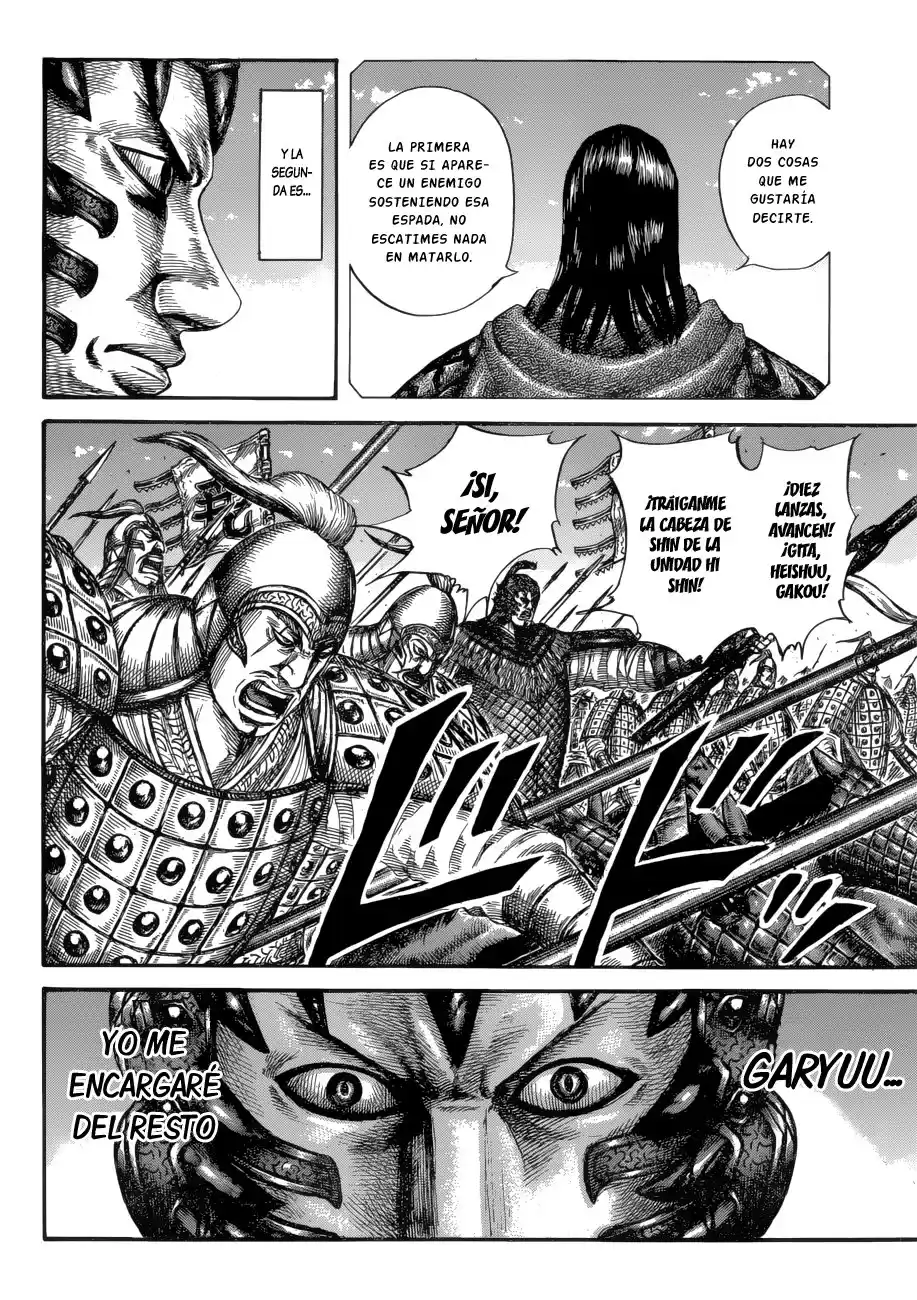 Kingdom Capitulo 604: Las tácticas de Riboku página 9