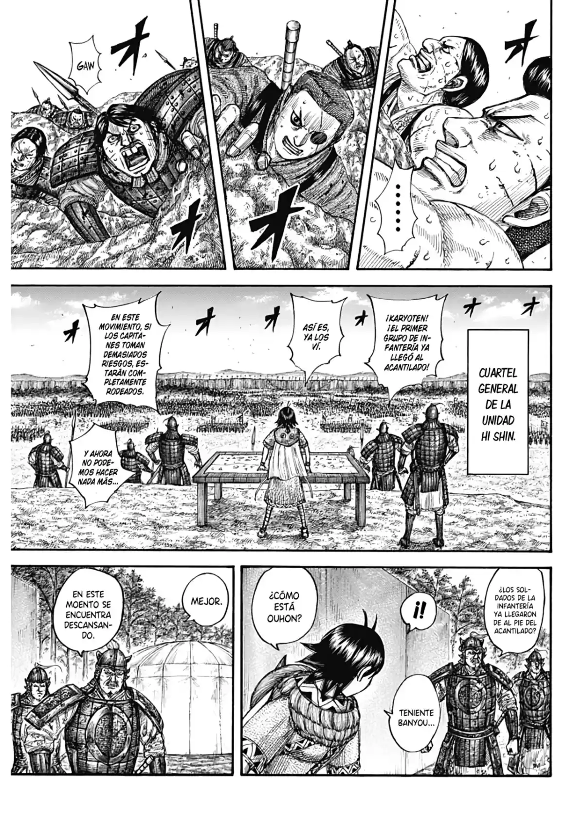 Kingdom Capitulo 681: Tenacidad. página 5