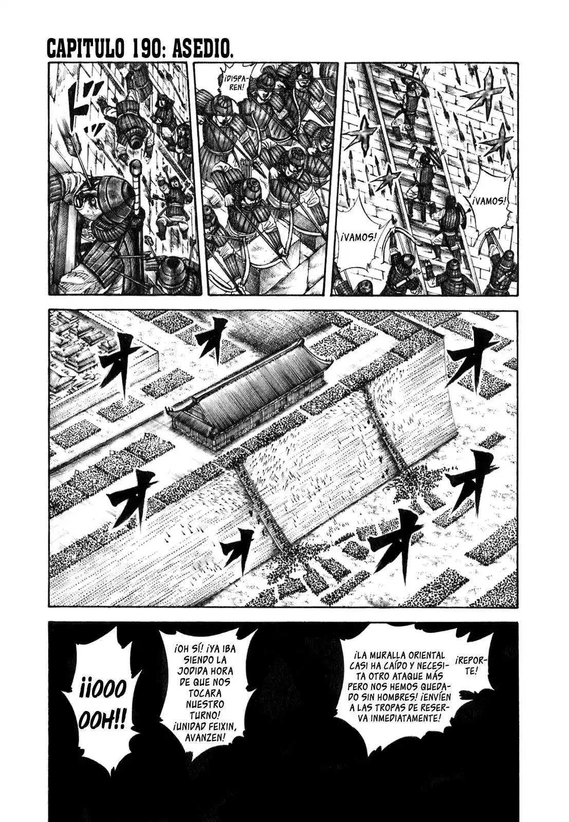 Kingdom Capitulo 190: Asedio página 1