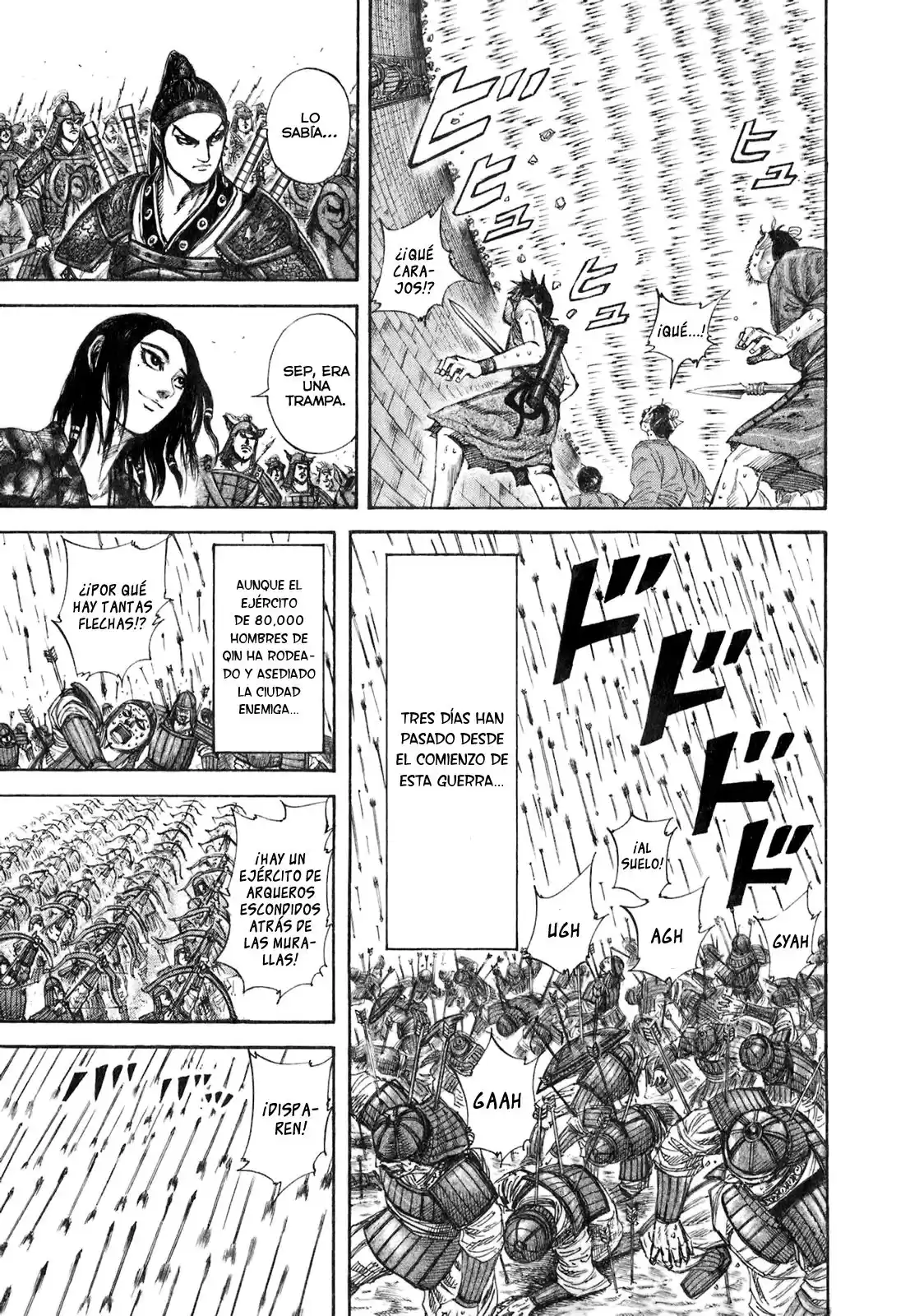 Kingdom Capitulo 190: Asedio página 4