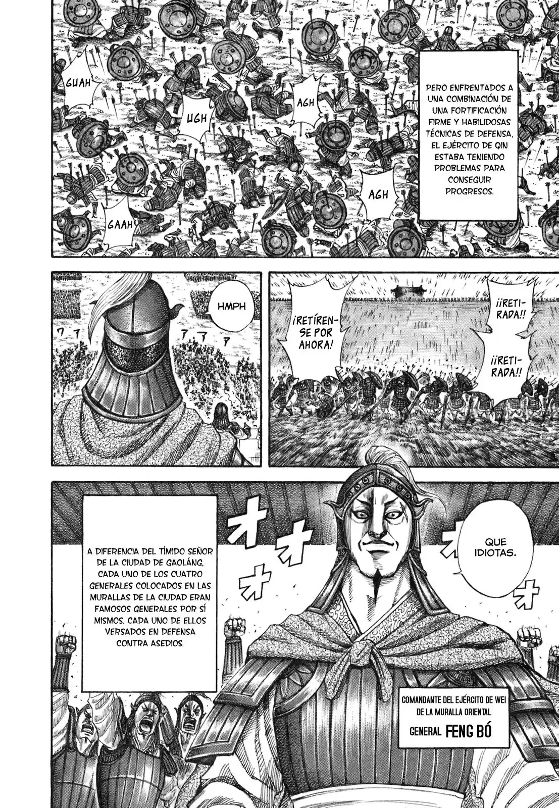 Kingdom Capitulo 190: Asedio página 5