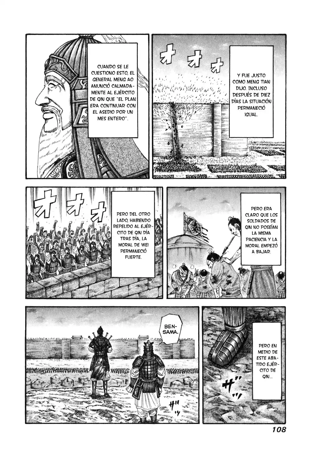 Kingdom Capitulo 190: Asedio página 9