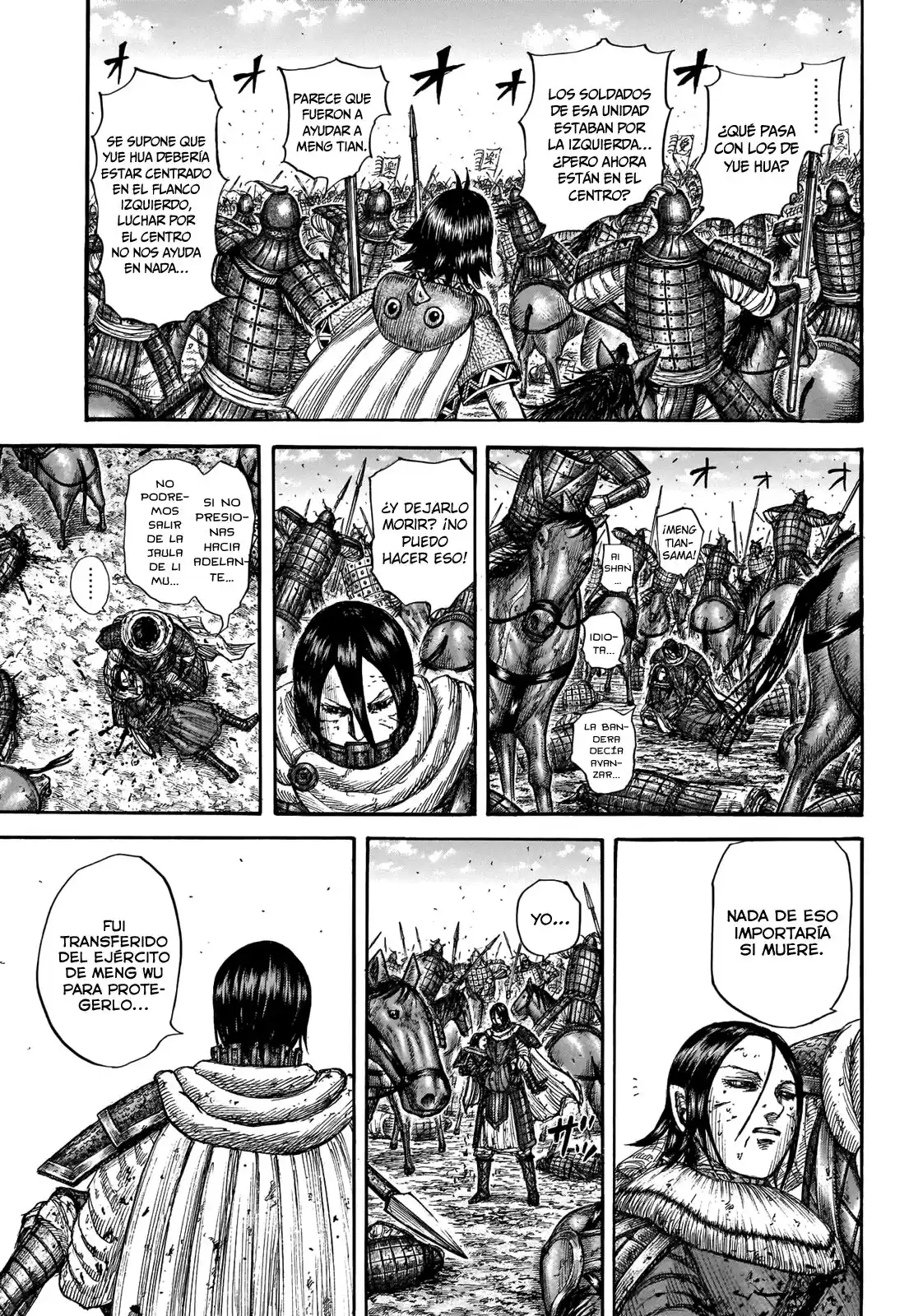 Kingdom Capitulo 721: El Verdadero Valor de Uno. página 8