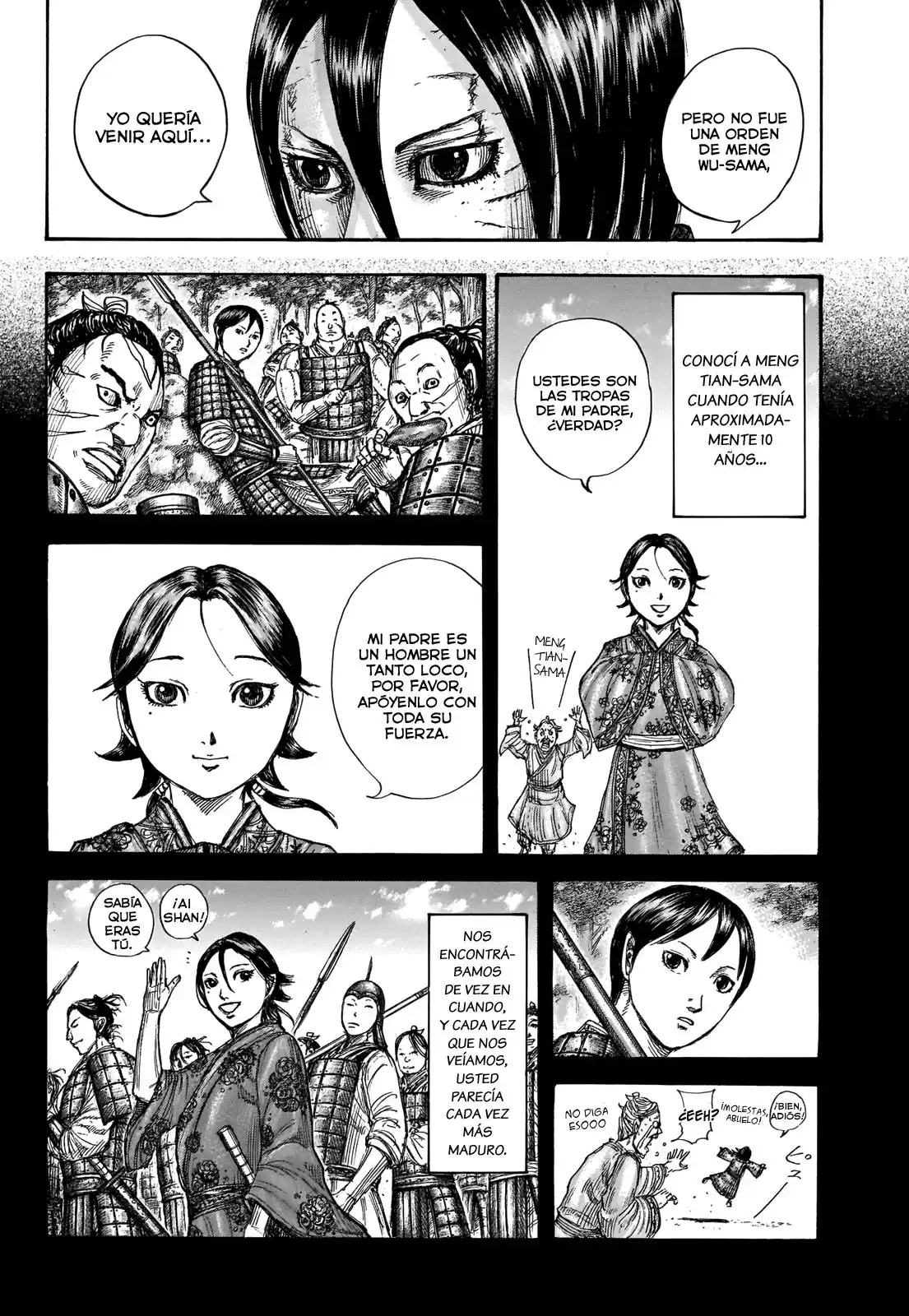 Kingdom Capitulo 721: El Verdadero Valor de Uno. página 9