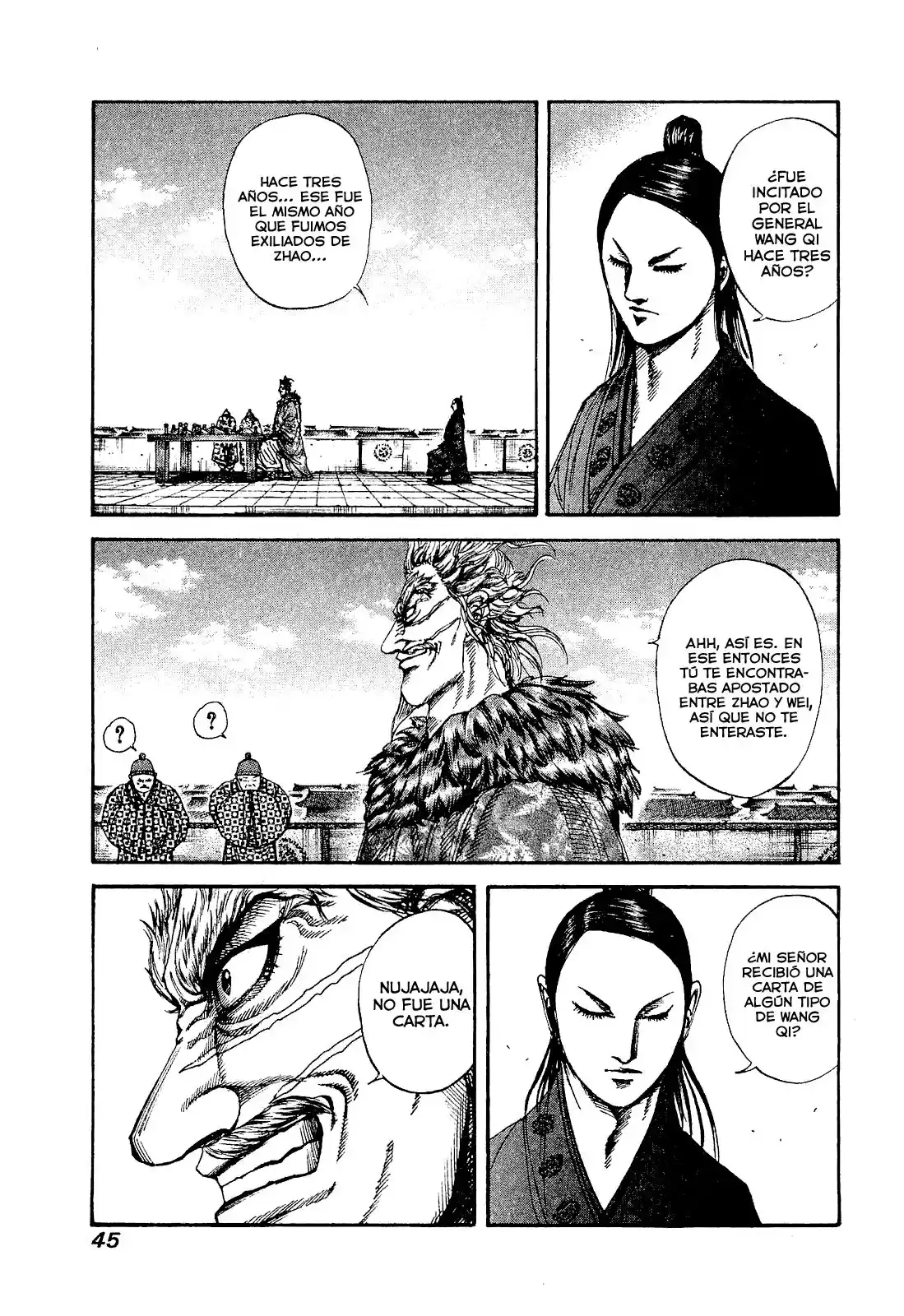 Kingdom Capitulo 198: Wang Qi y Lian Po página 3