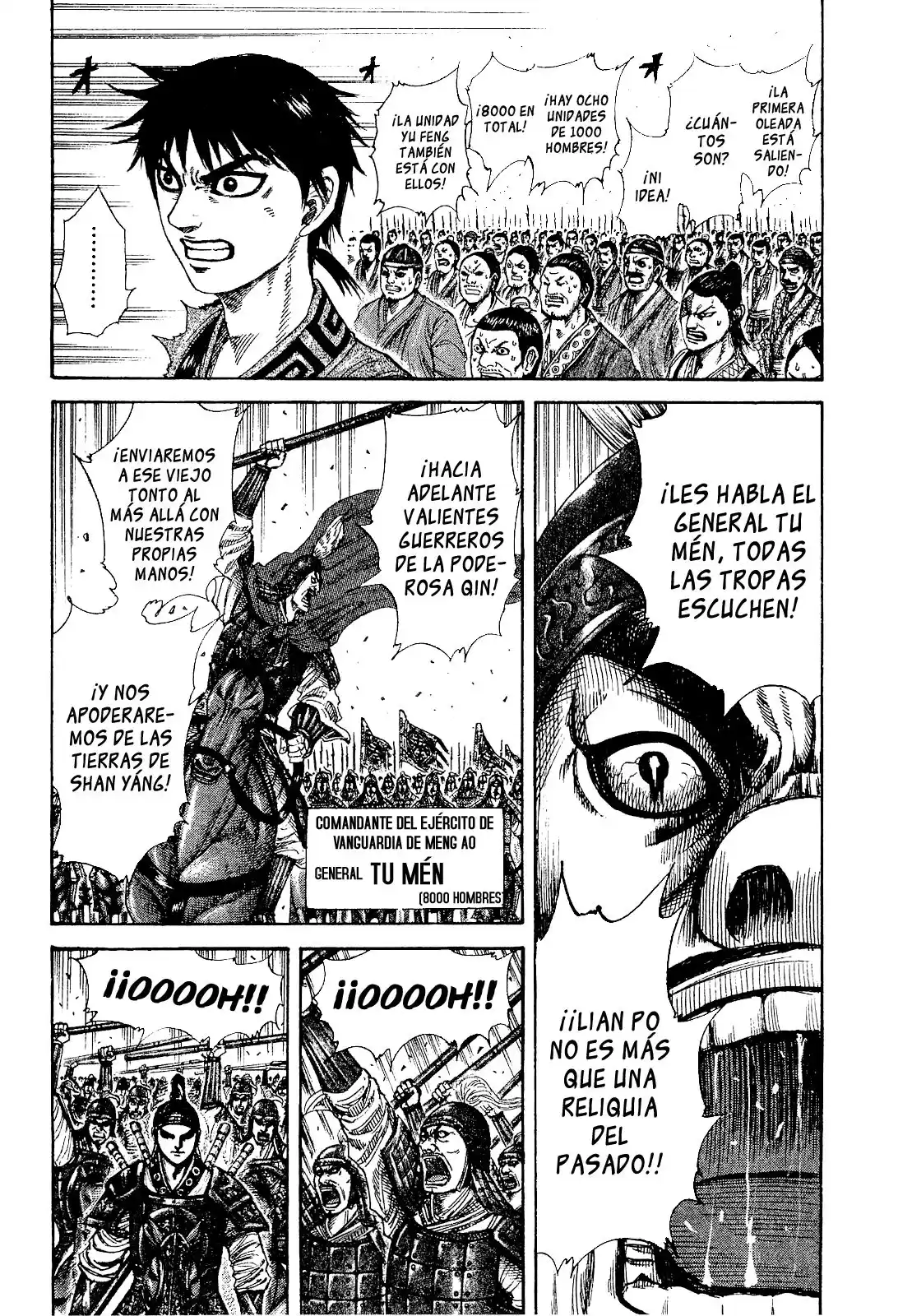 Kingdom Capitulo 204: Unidad ensamblada apresuradamente página 2