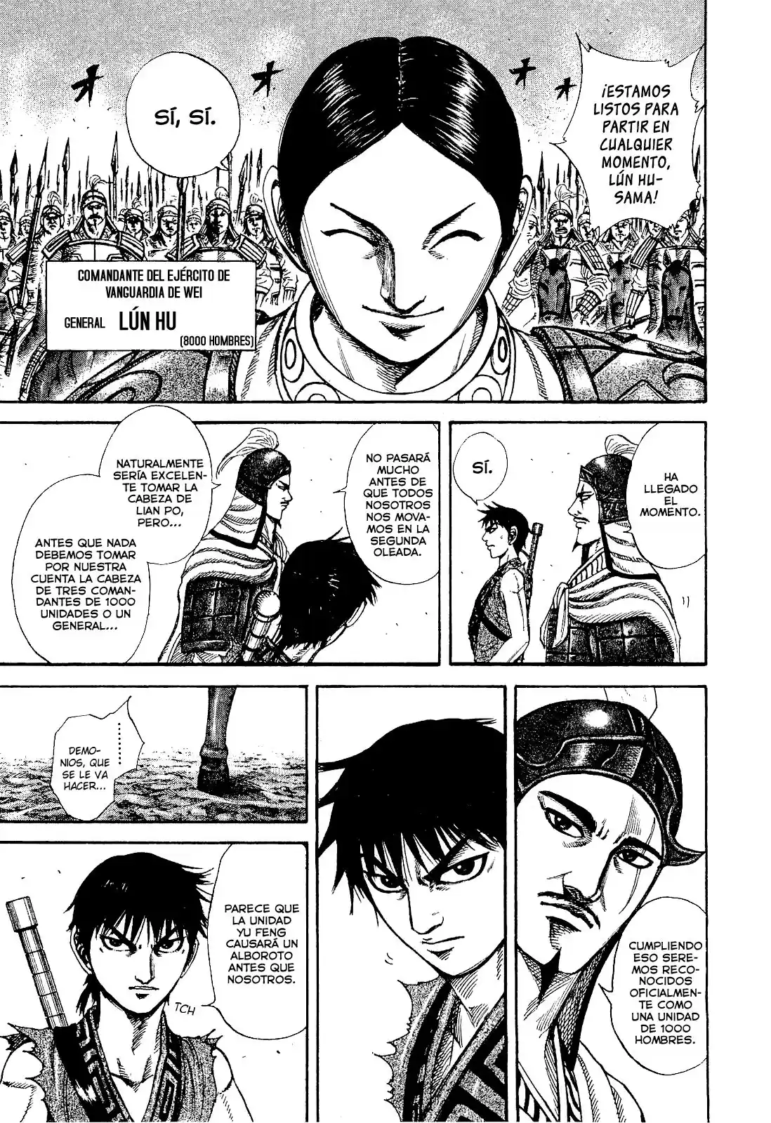 Kingdom Capitulo 204: Unidad ensamblada apresuradamente página 3