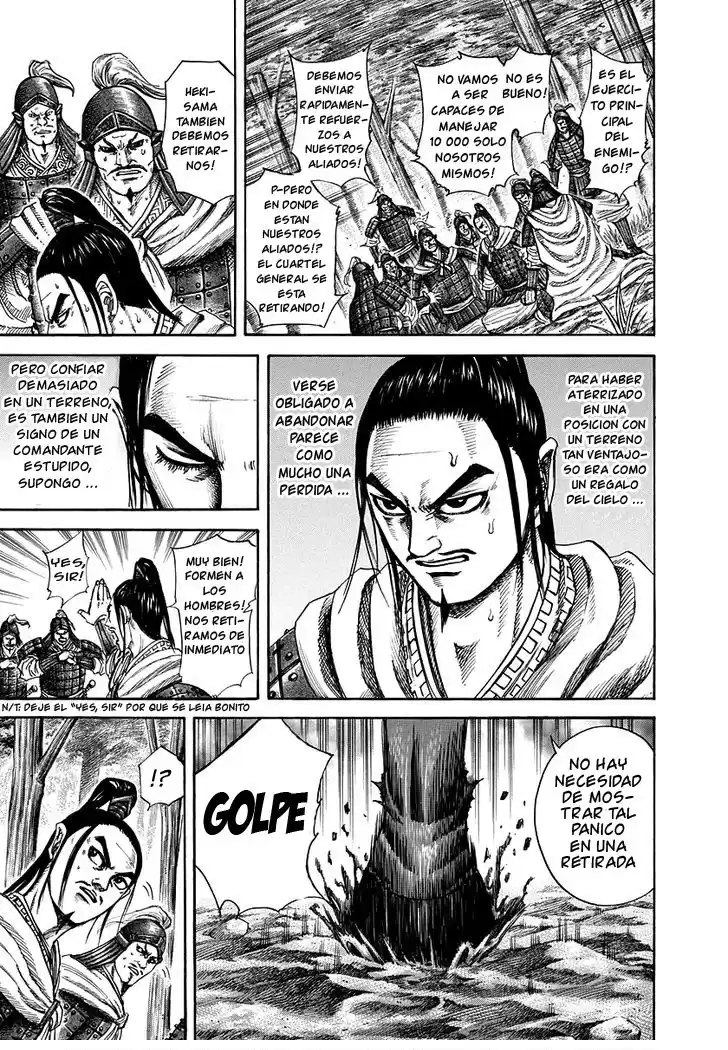 Kingdom Capitulo 218: Unidad Heki página 14