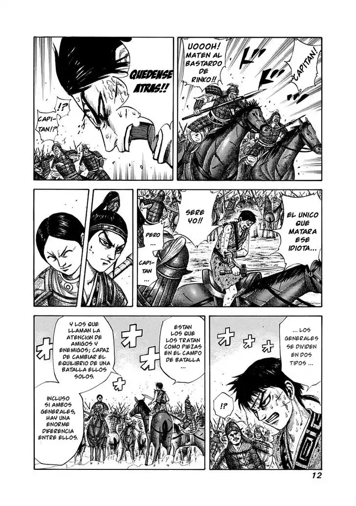 Kingdom Capitulo 218: Unidad Heki página 8