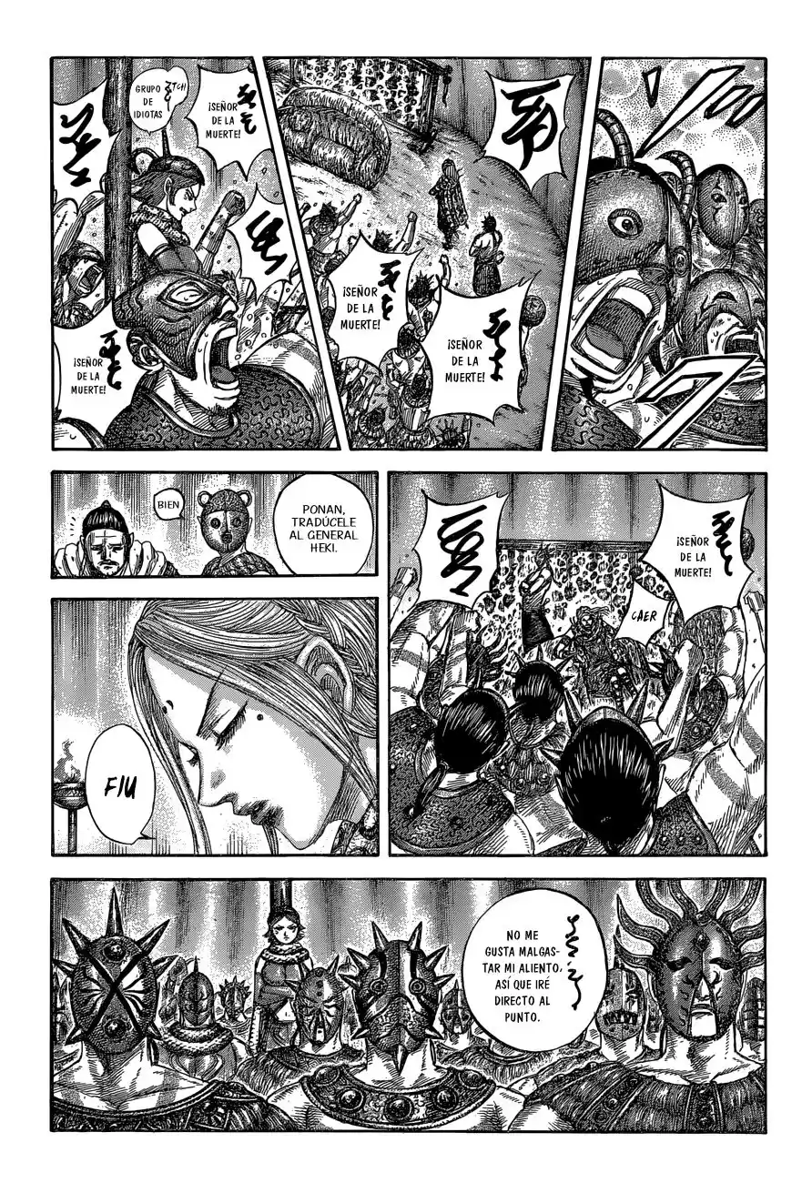 Kingdom Capitulo 552: Estrategia de sacrificio página 7