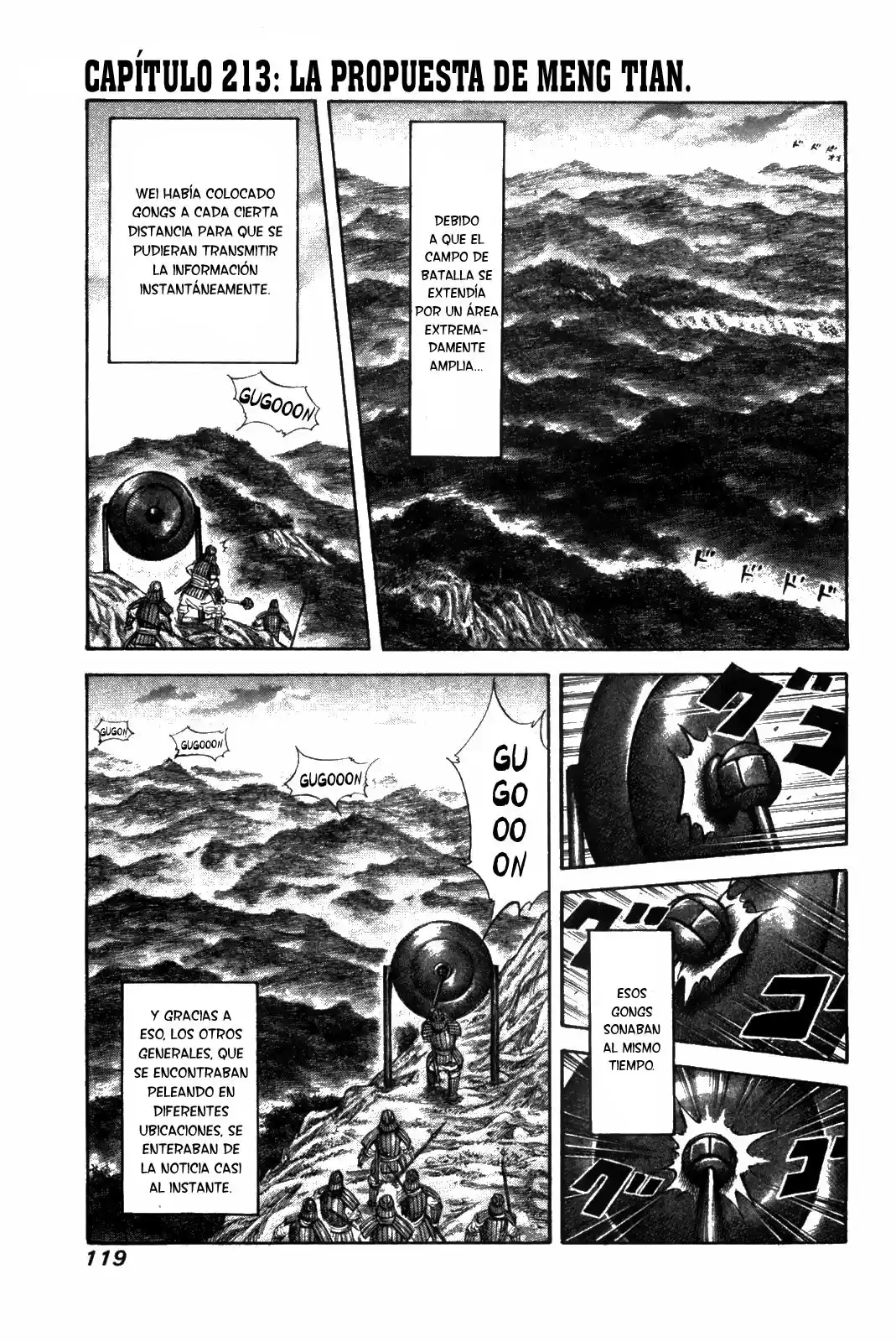 Kingdom Capitulo 213 página 1