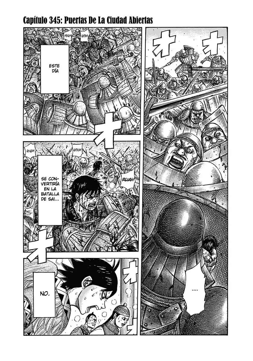 Kingdom Capitulo 345 página 2