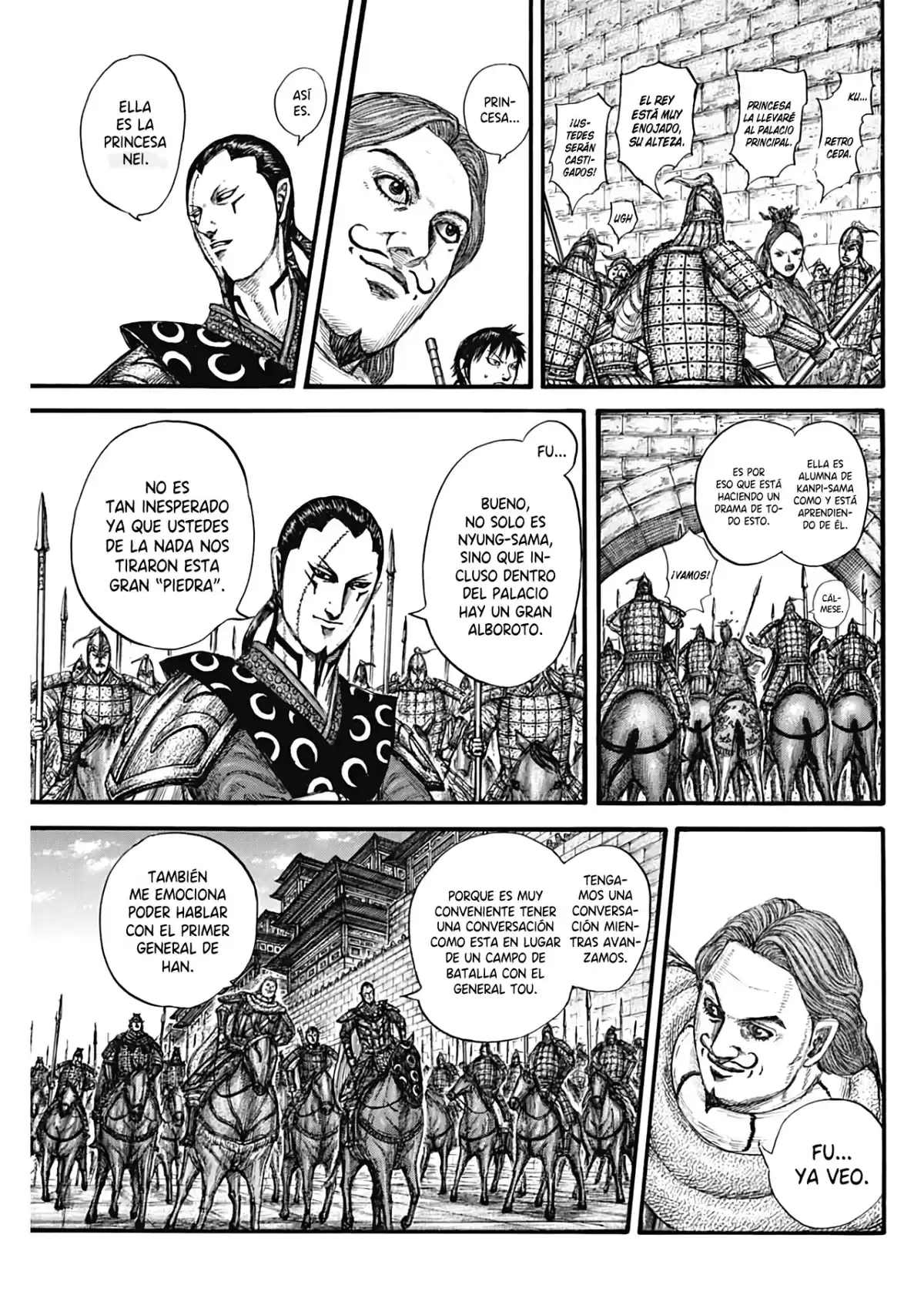 Kingdom Capitulo 757: La ciudad capital de los "Tres Jin" página 16