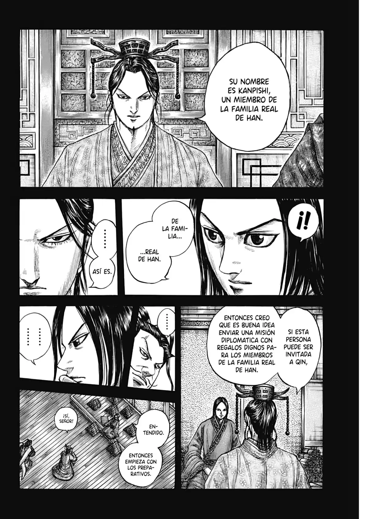 Kingdom Capitulo 757: La ciudad capital de los "Tres Jin" página 4