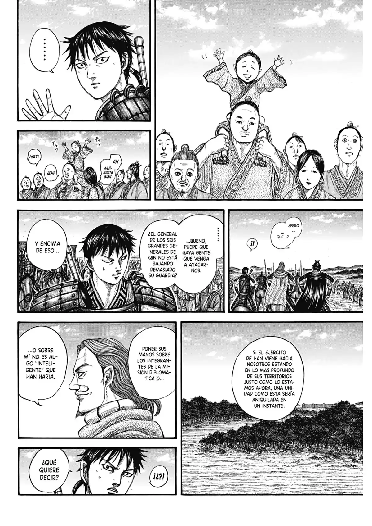 Kingdom Capitulo 757: La ciudad capital de los "Tres Jin" página 8