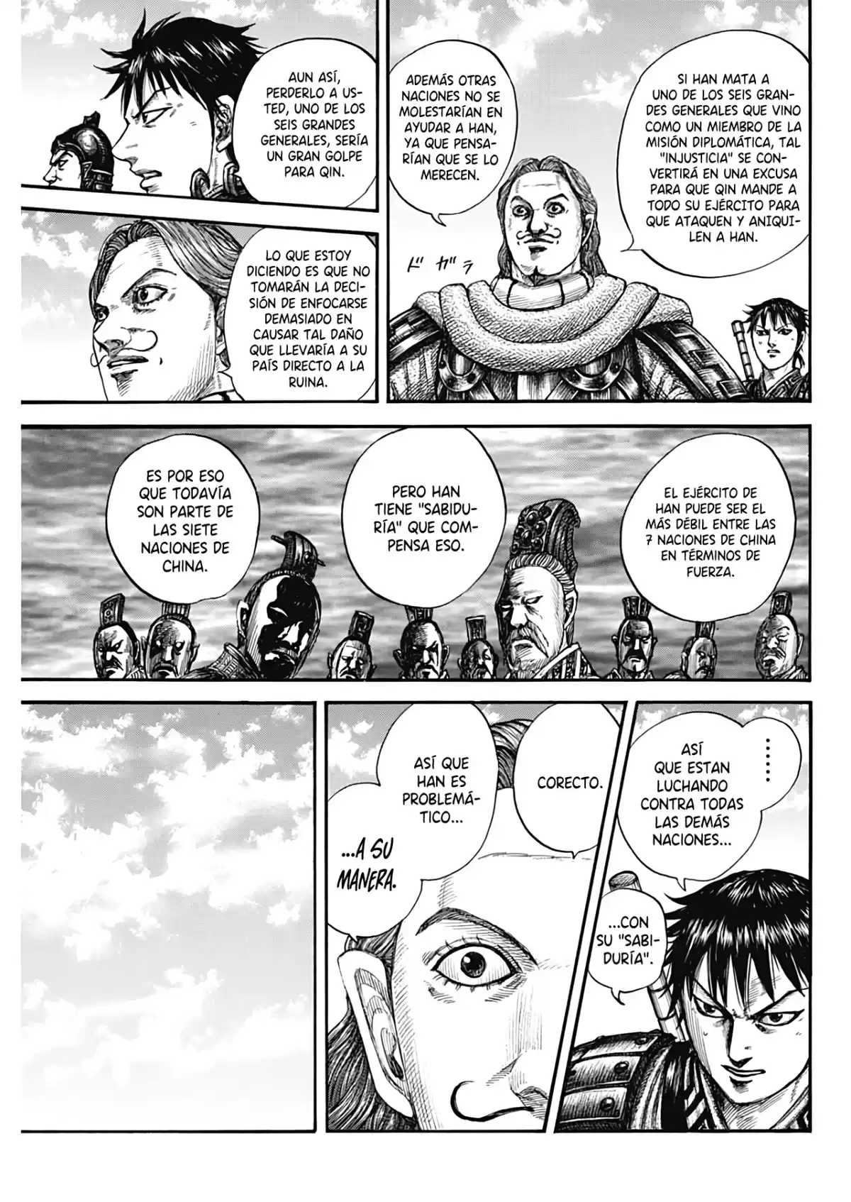 Kingdom Capitulo 757: La ciudad capital de los "Tres Jin" página 9