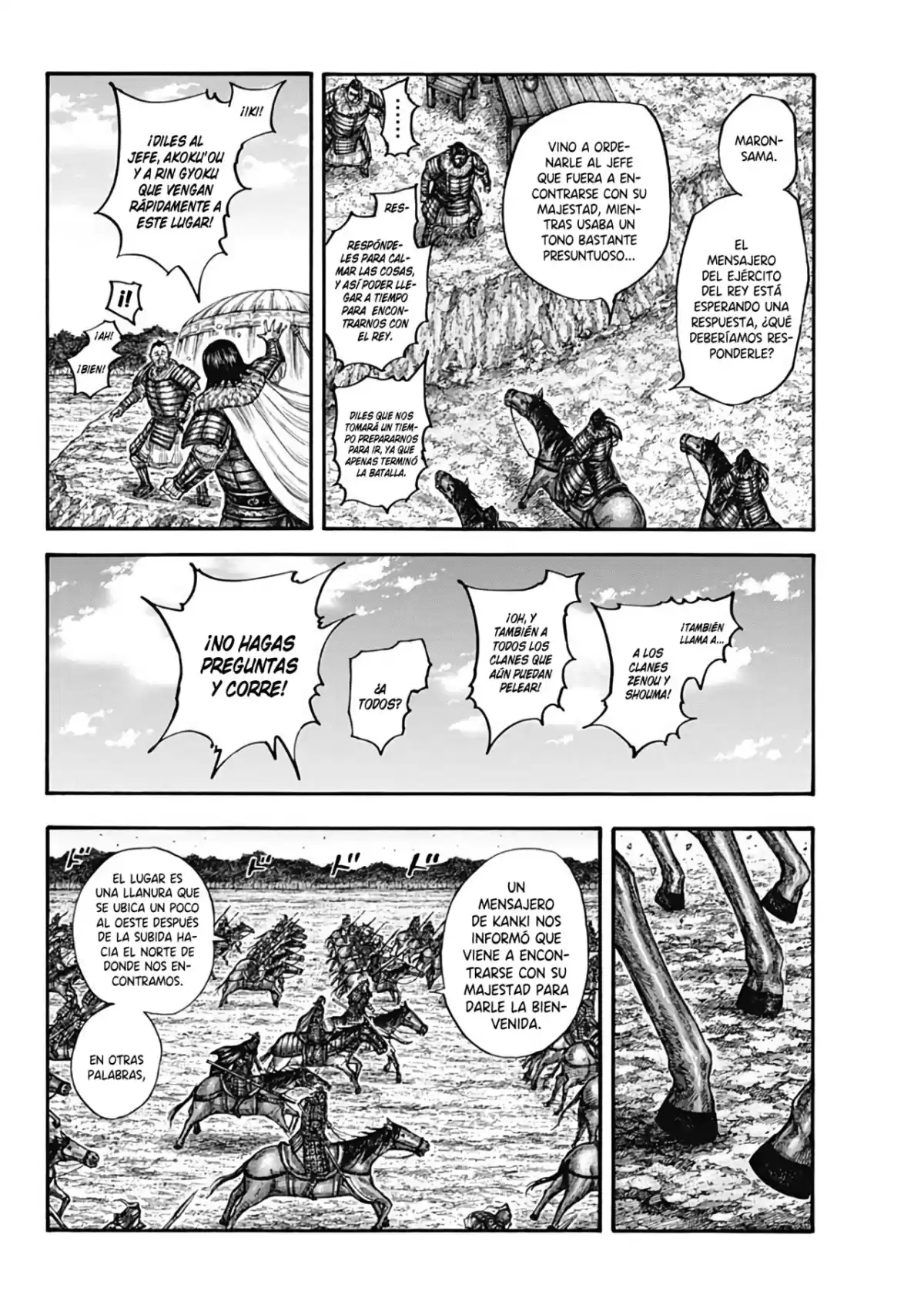 Kingdom Capitulo 698: Las razones de la masacre. página 4