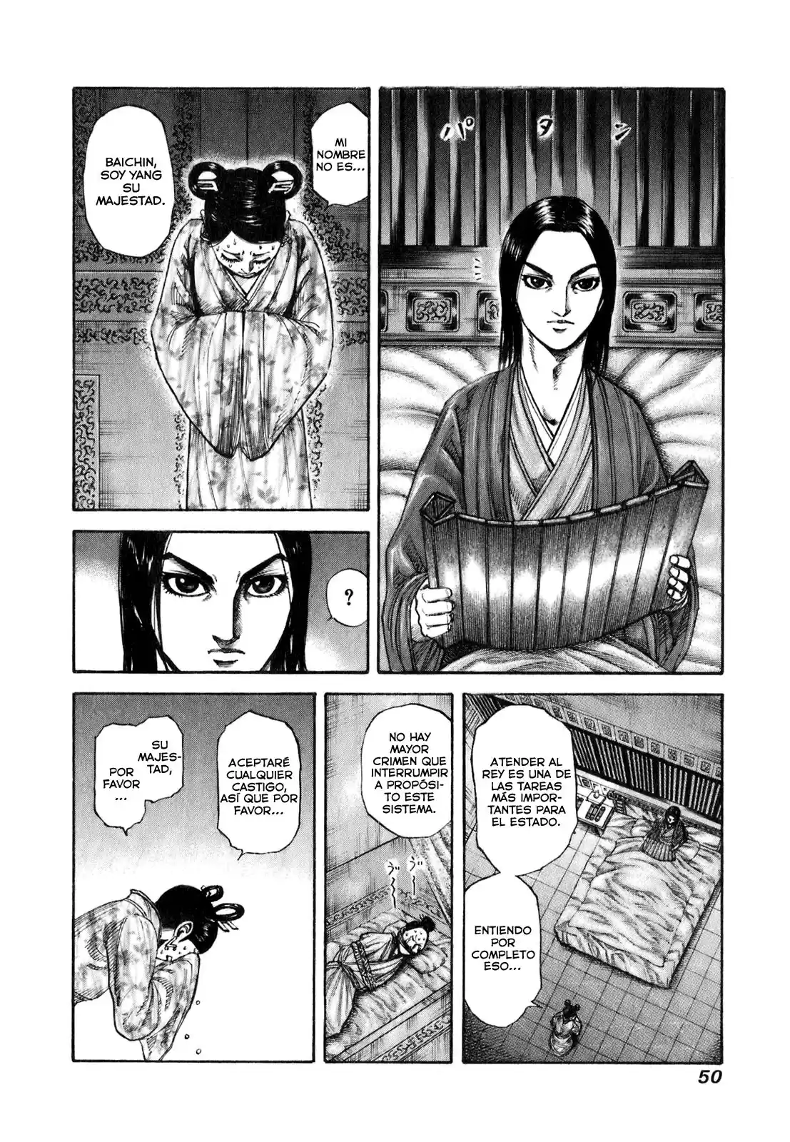 Kingdom Capitulo 187: Xiang, lo comunica página 8