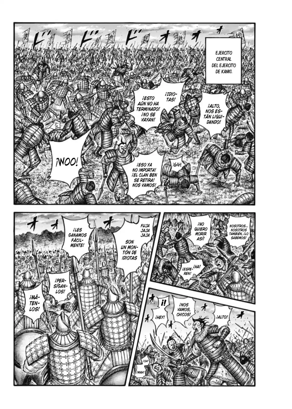 Kingdom Capitulo 691: El número de kamados página 4