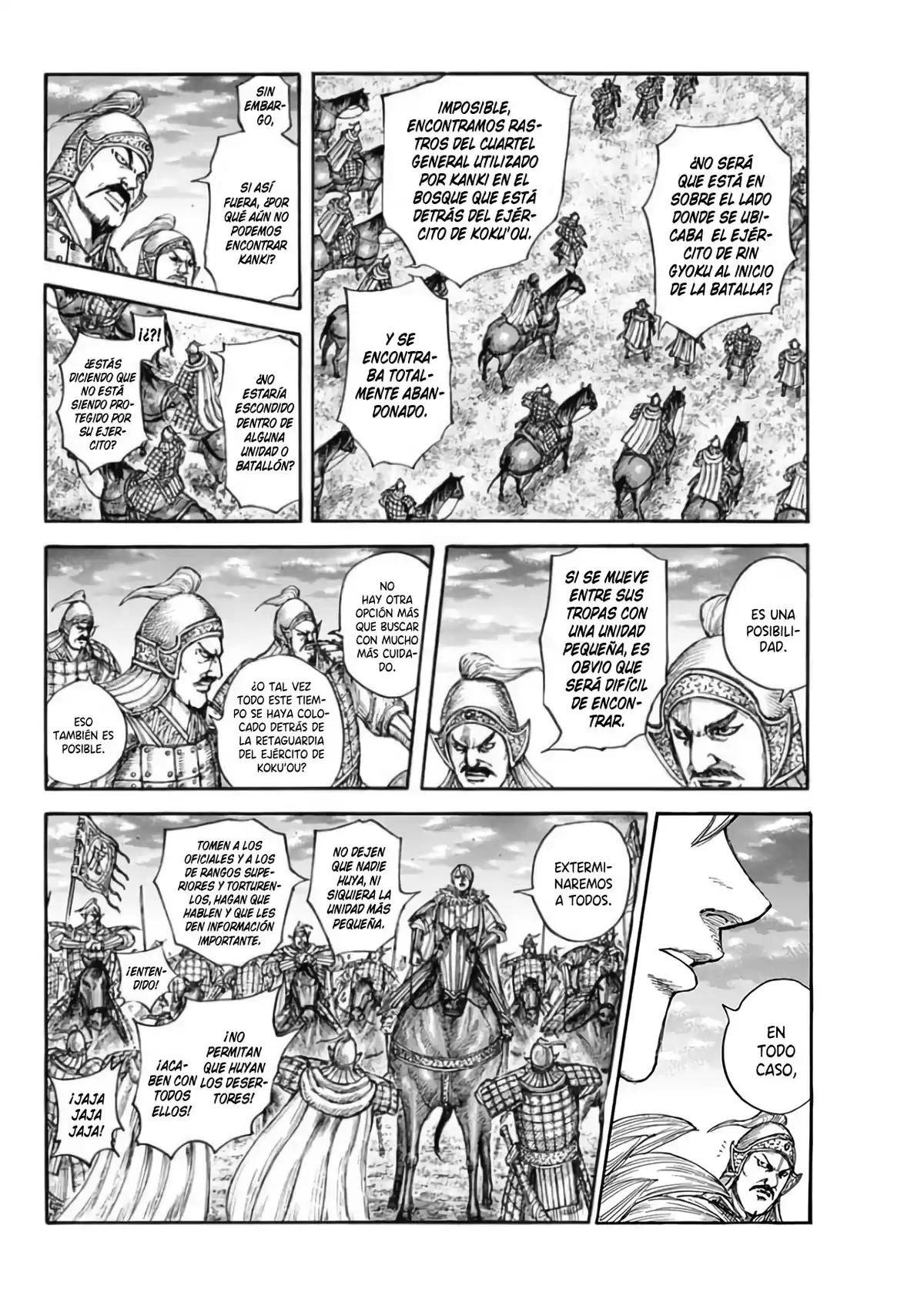 Kingdom Capitulo 691: El número de kamados página 6