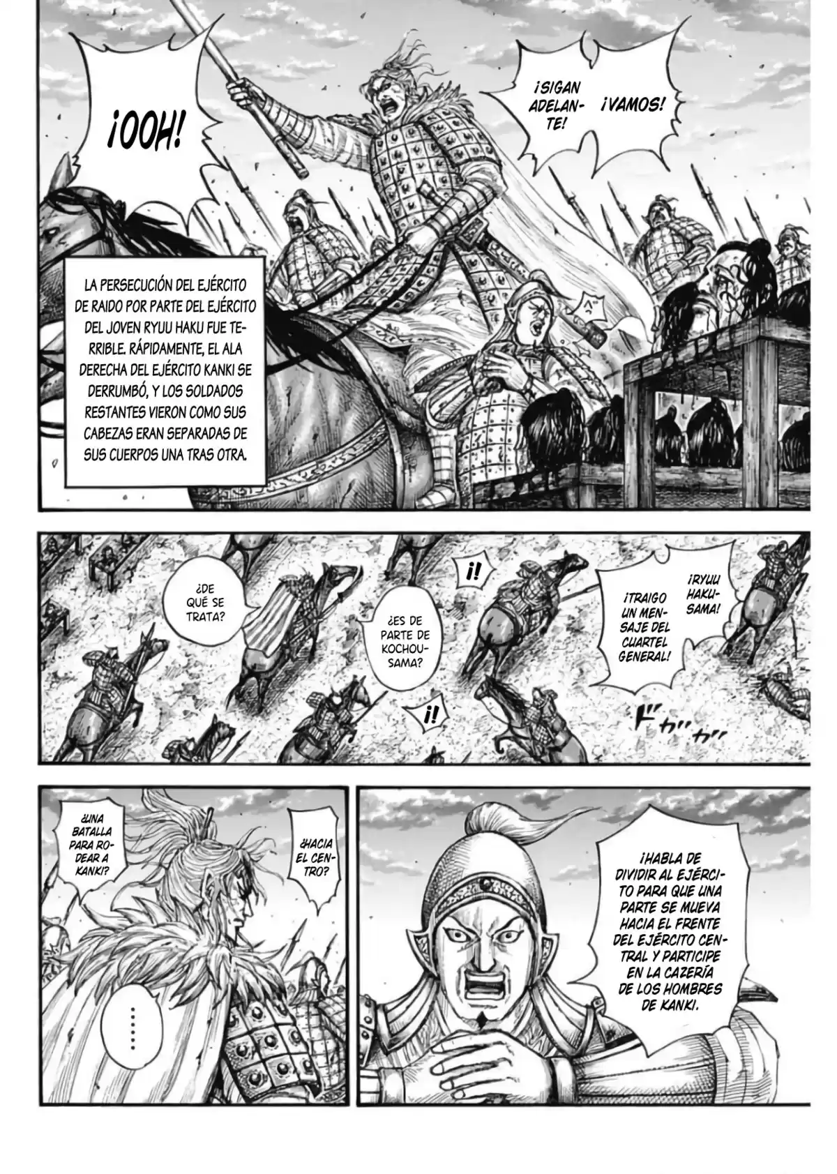 Kingdom Capitulo 691: El número de kamados página 8