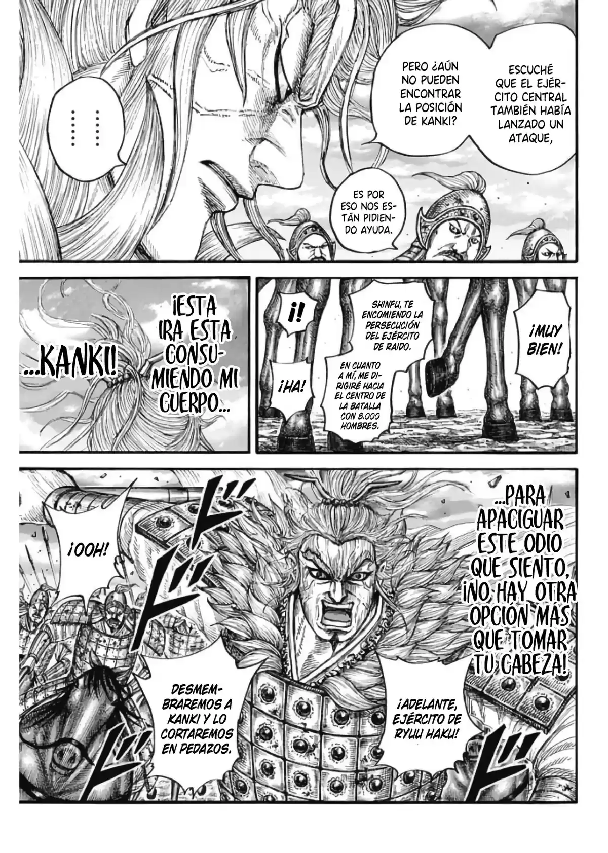 Kingdom Capitulo 691: El número de kamados página 9