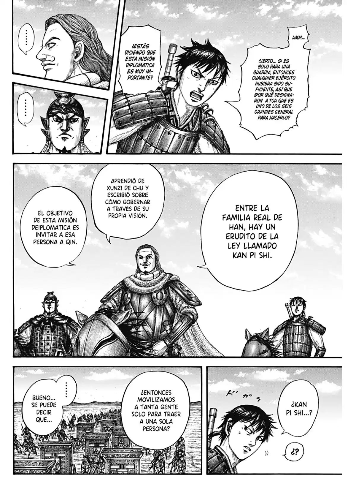 Kingdom Capitulo 756: El próximo plan. página 18