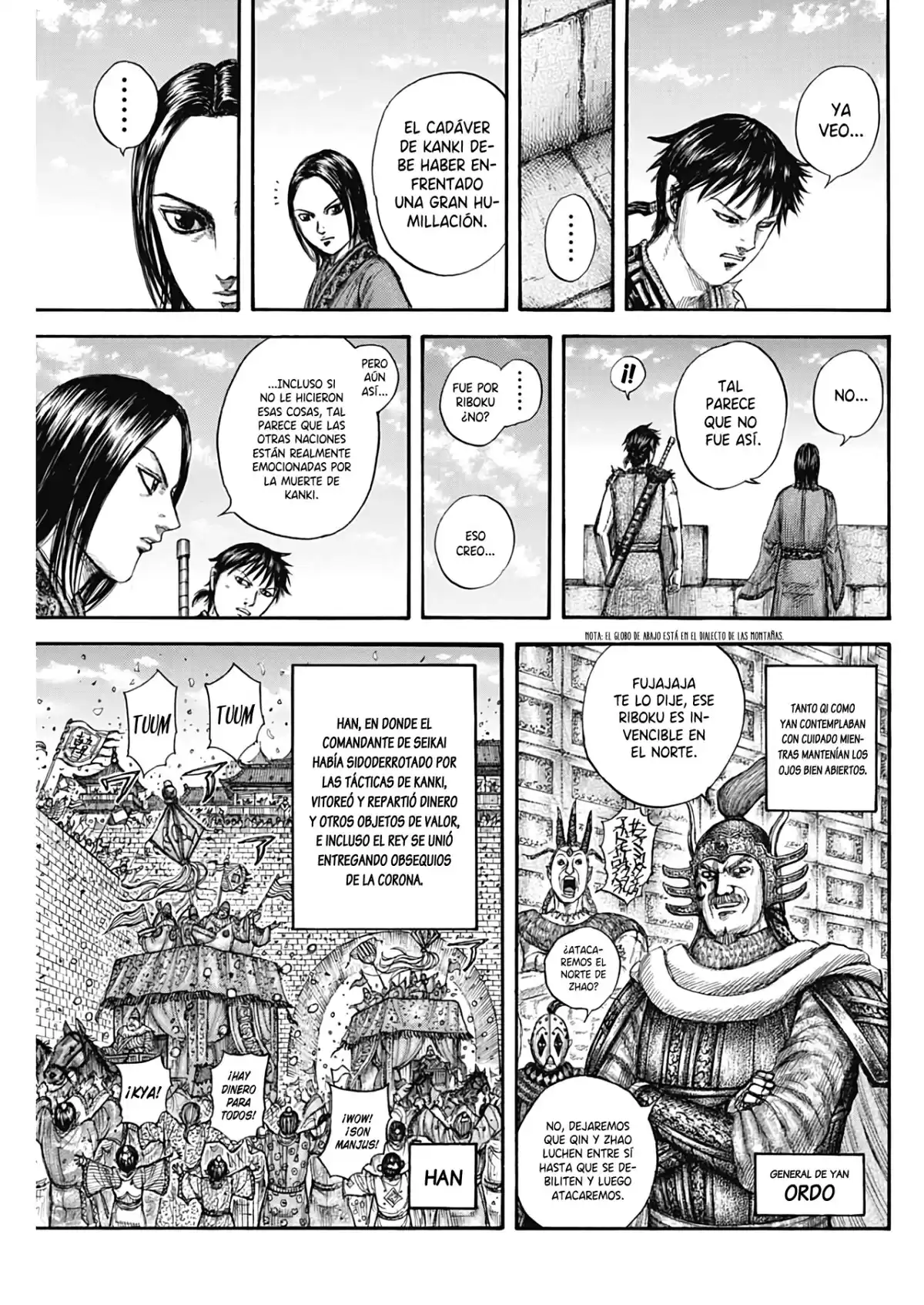 Kingdom Capitulo 756: El próximo plan. página 7