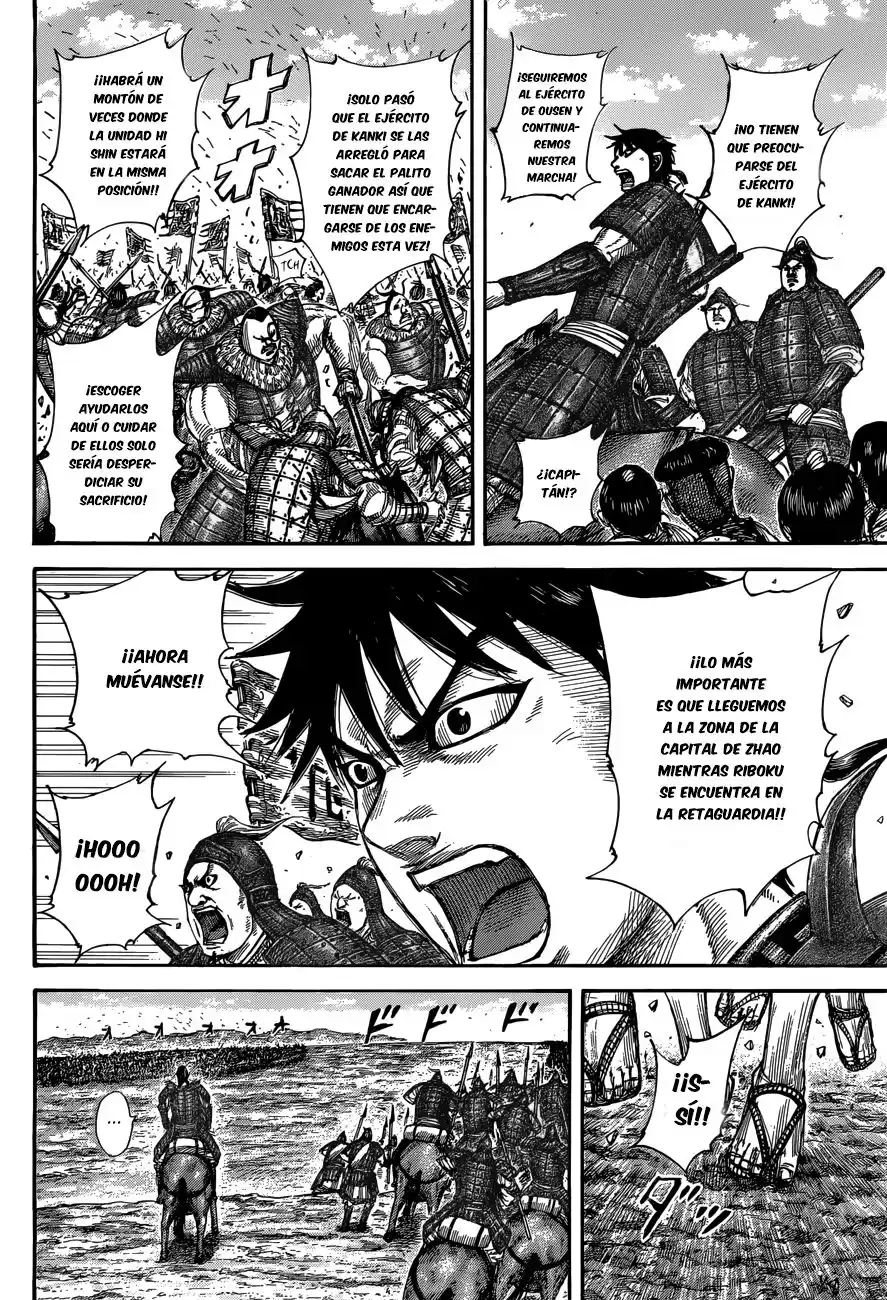 Kingdom Capitulo 504: La entrada de la capital de Zhao página 9