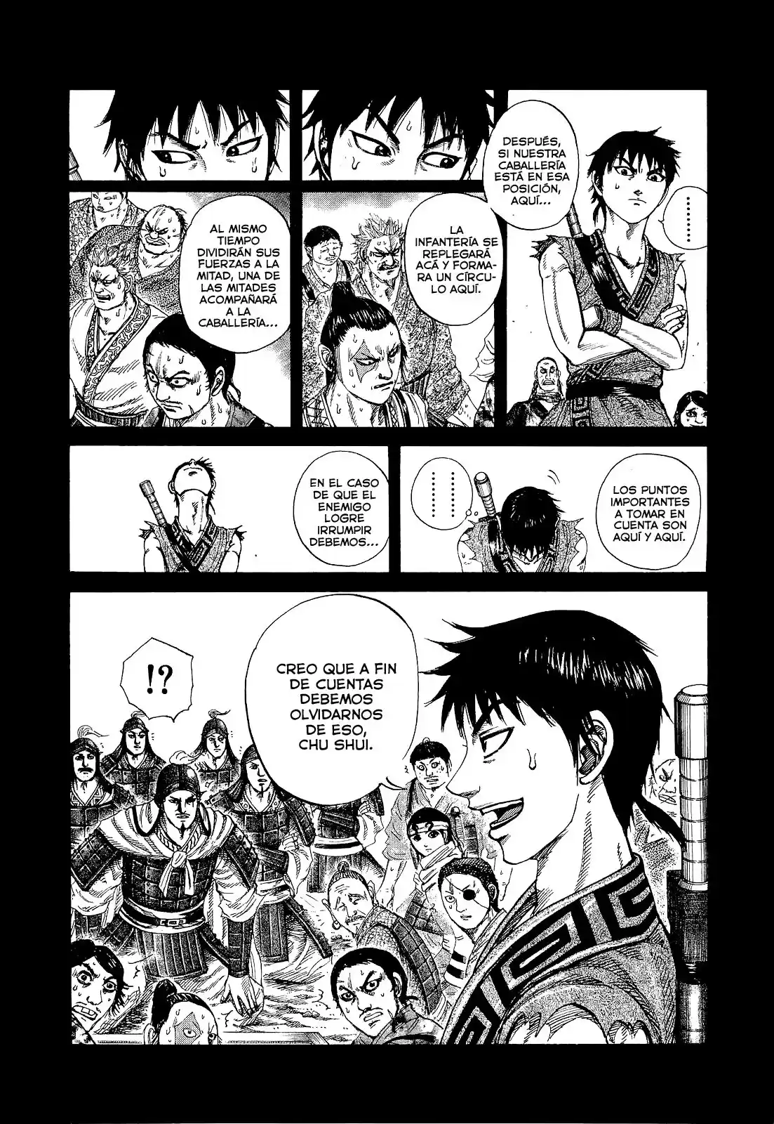 Kingdom Capitulo 206: El plan de batalla de la unidad Feixin página 12