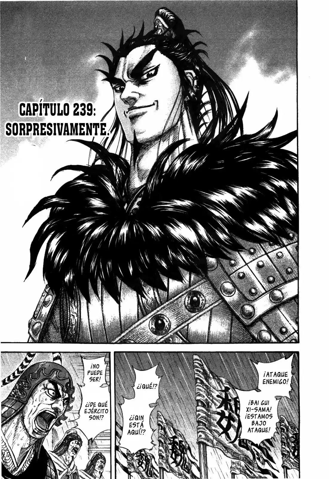 Kingdom Capitulo 239 página 1