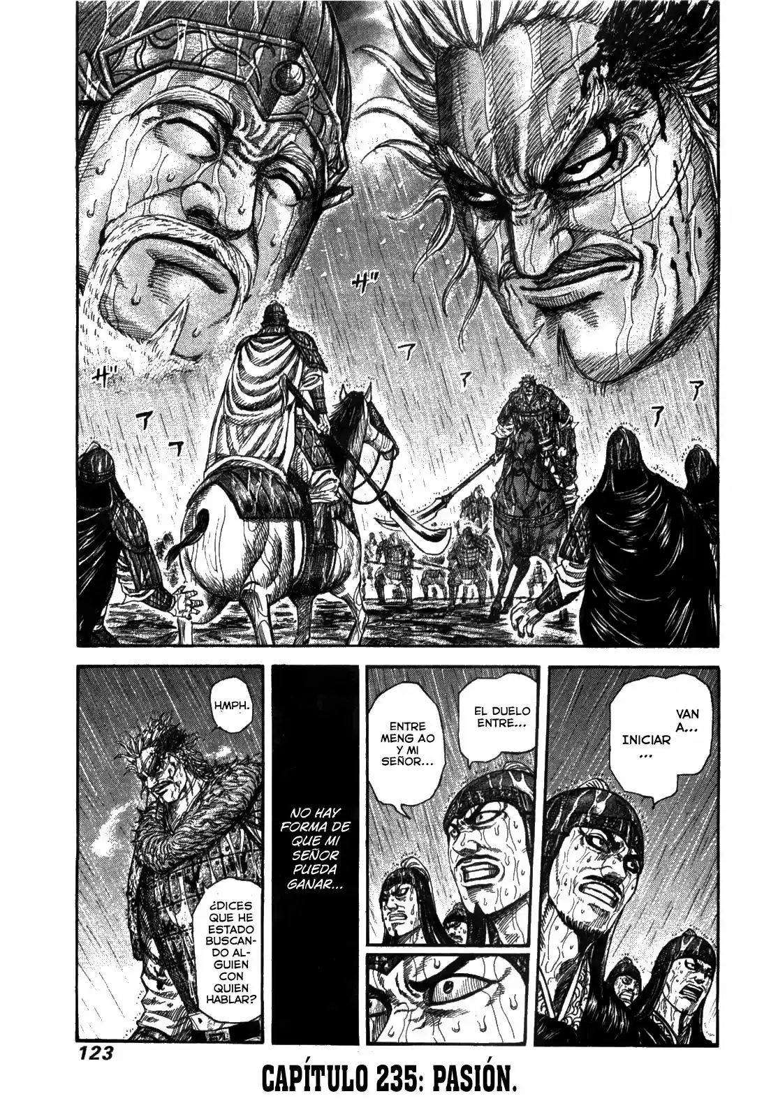 Kingdom Capitulo 235 página 1