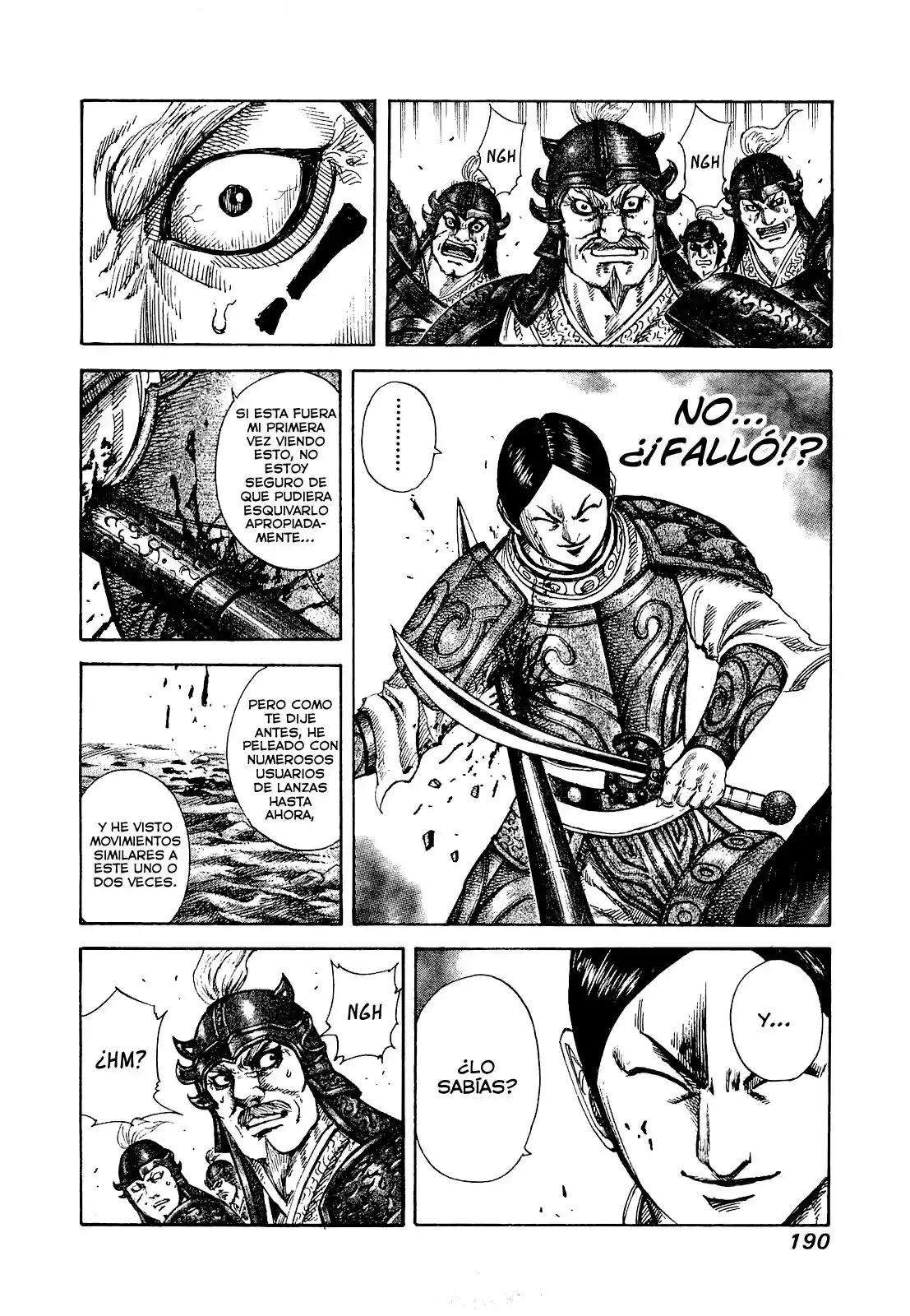 Kingdom Capitulo 205: Técnica de lanza asesina página 13