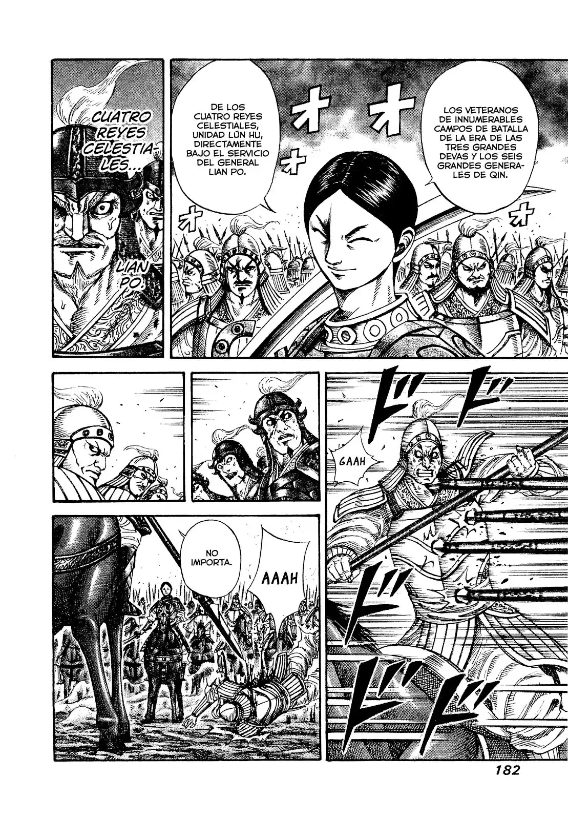 Kingdom Capitulo 205: Técnica de lanza asesina página 6