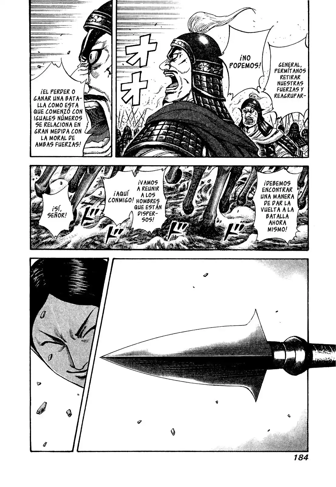 Kingdom Capitulo 205: Técnica de lanza asesina página 8