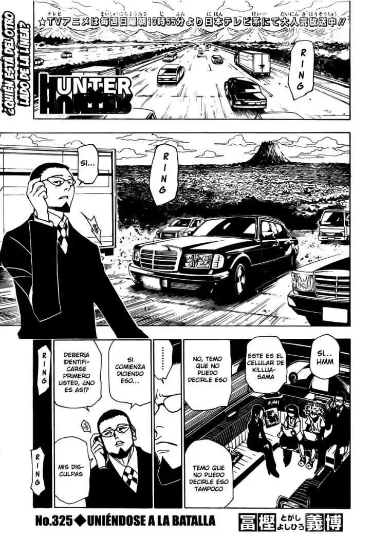 Hunter X Hunter Capitulo 325 página 2