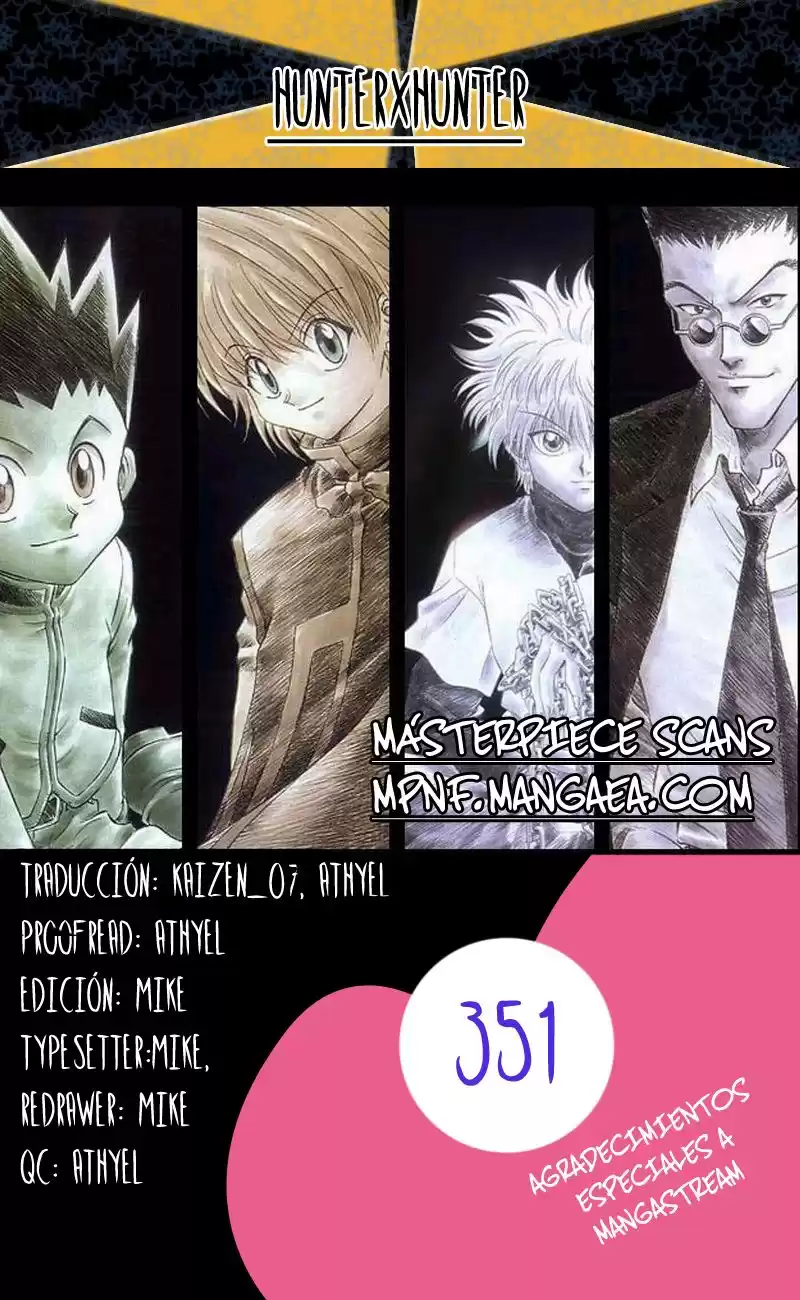 Hunter X Hunter Capitulo 351: Batalla a muerte página 1