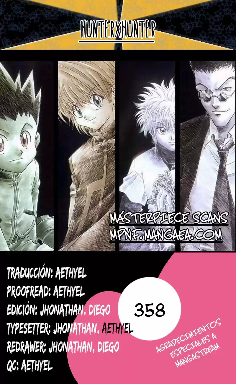 Hunter X Hunter Capitulo 358: Víspera página 1